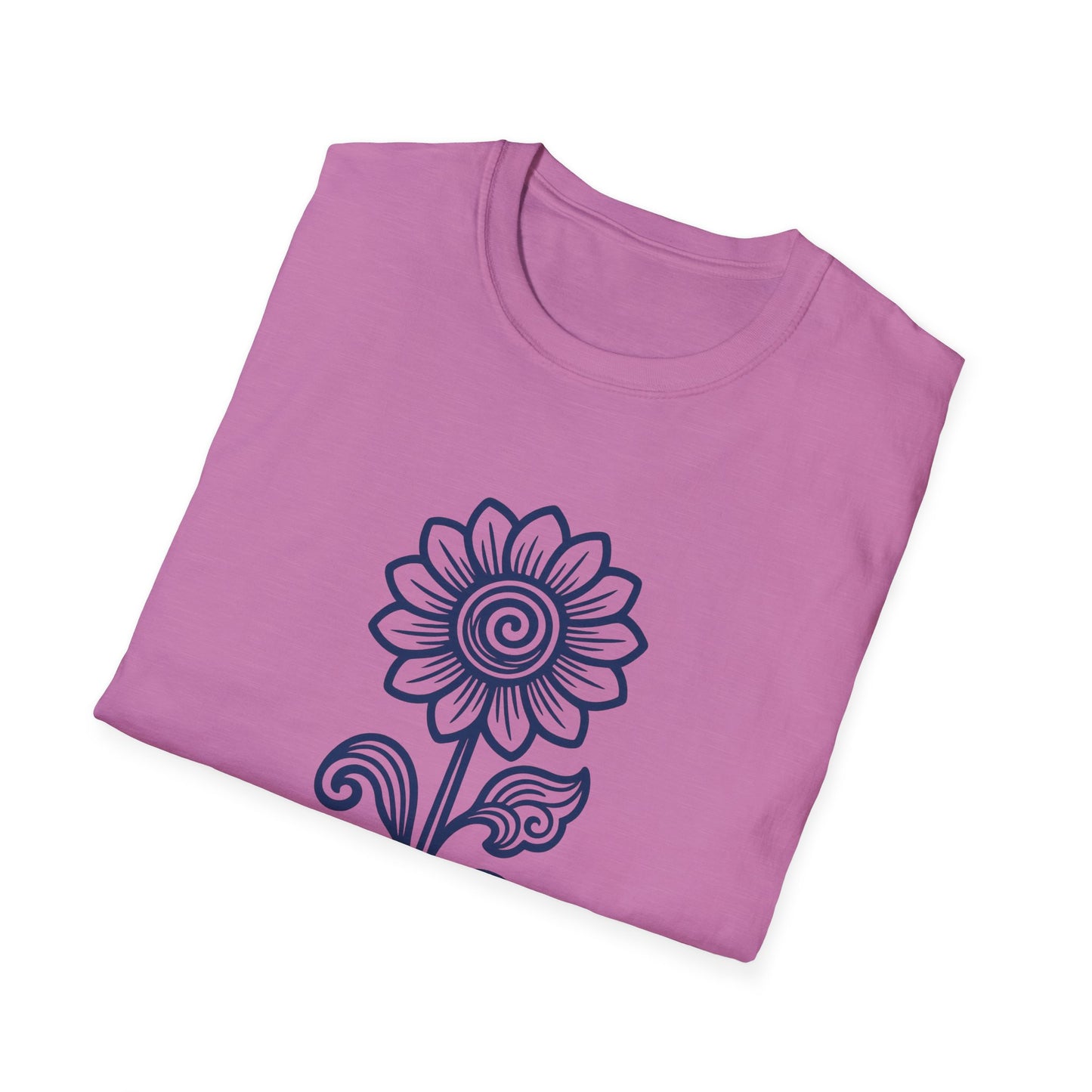 Flower Power Softstyle Casual T-Shirt