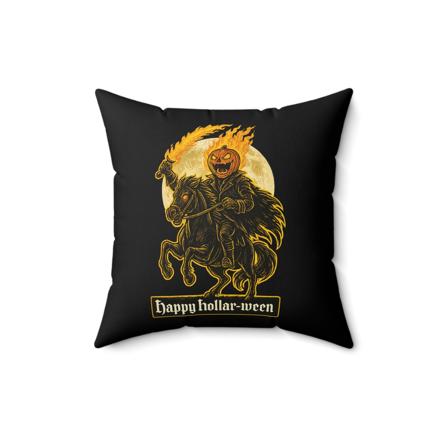 Halloween Decorative Pillow - Headless Horseman