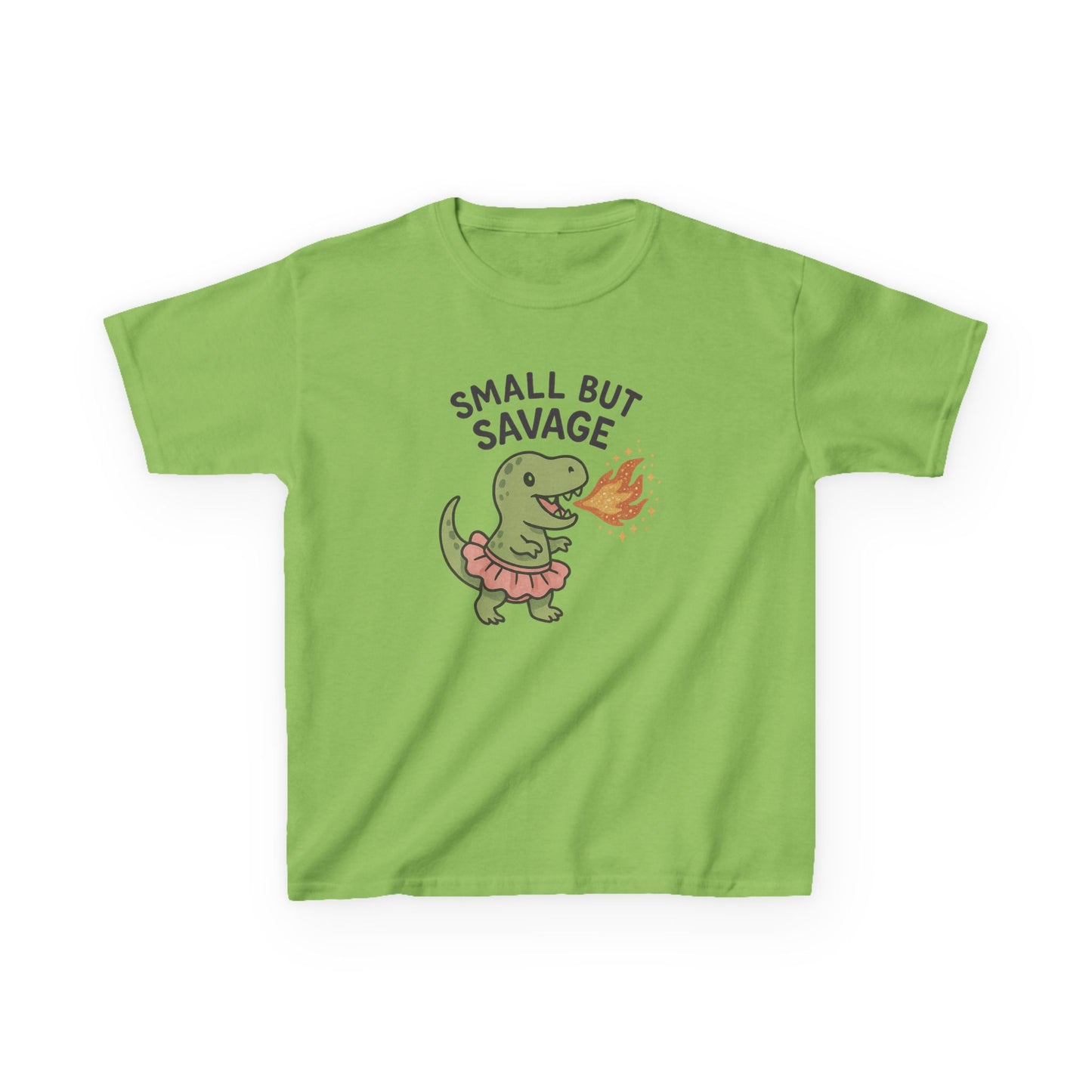 KIDS' "Small But Savage" Dinosaur Tee