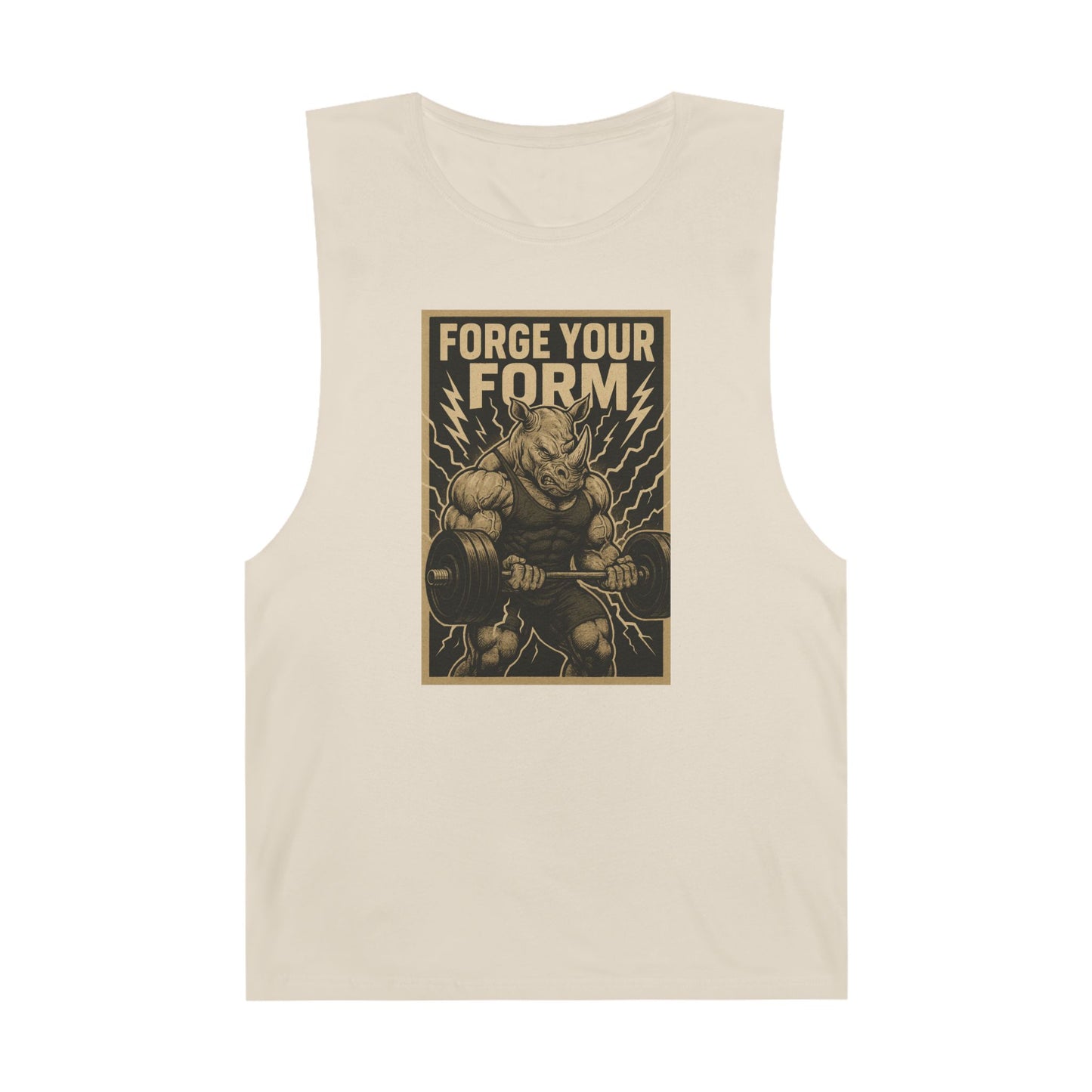 Grit Forge Athletics - "Forge Your Form" Weight Training Tank Top