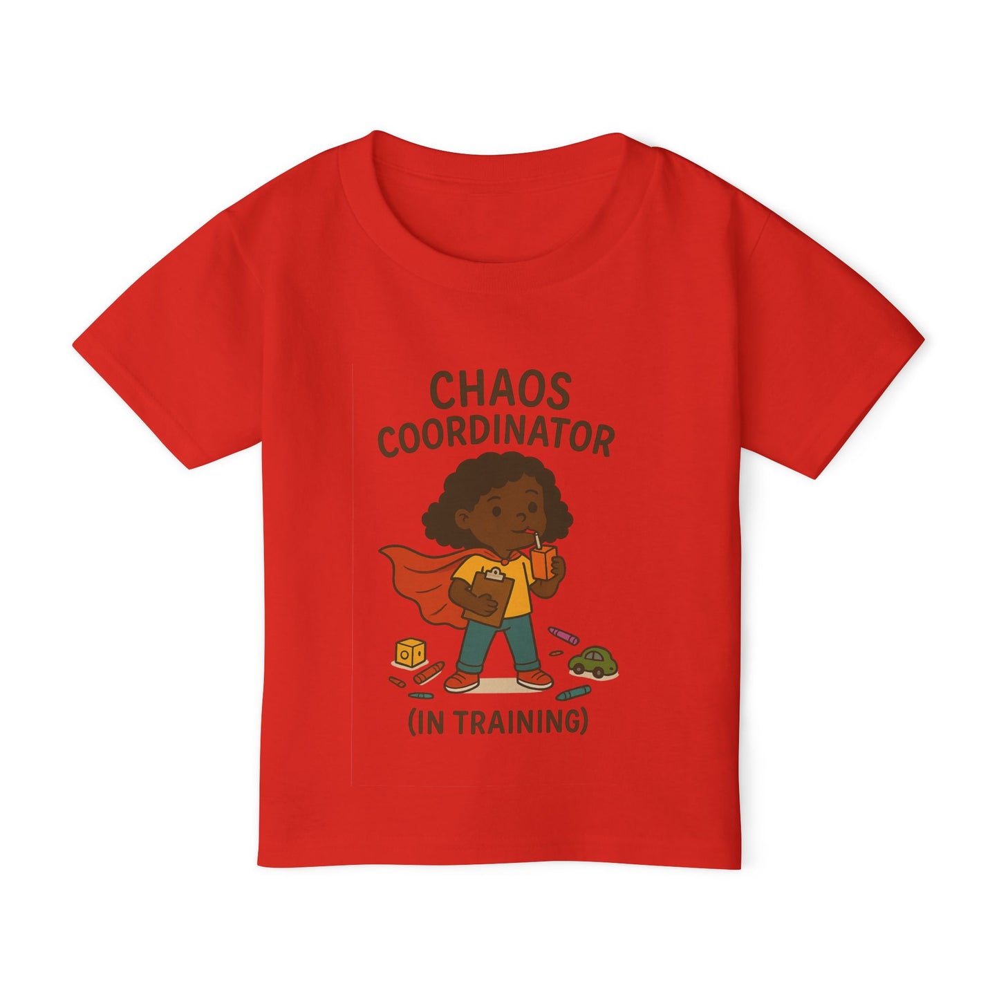 TODDLERS' "Chaos Coordinator" Funny T-Shirt for Girls