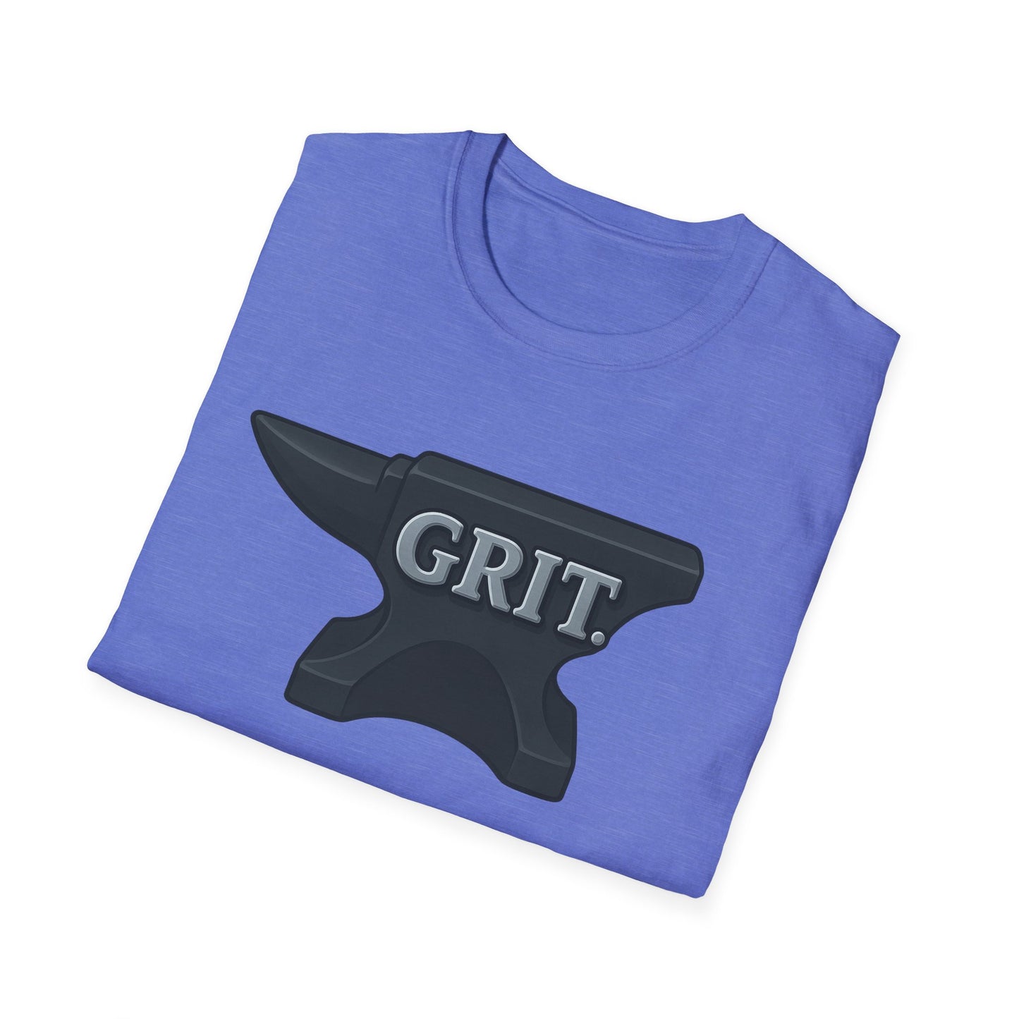 Grit Forge Athletics - Grit Anvil Softstyle Gym T-Shirt for Him or Her