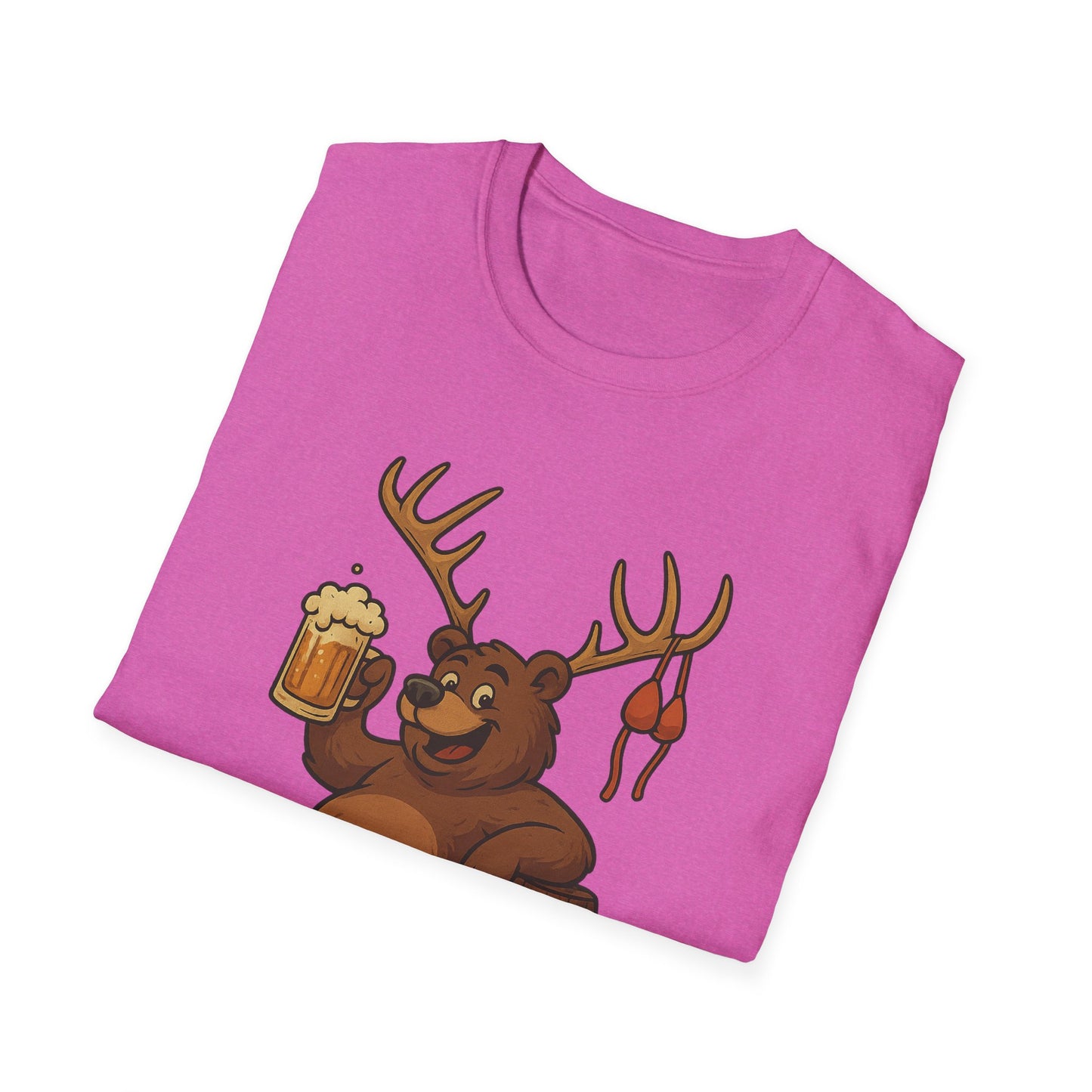 Bear? Deer? Beer? Funny Beer Casual Tee-Shirt