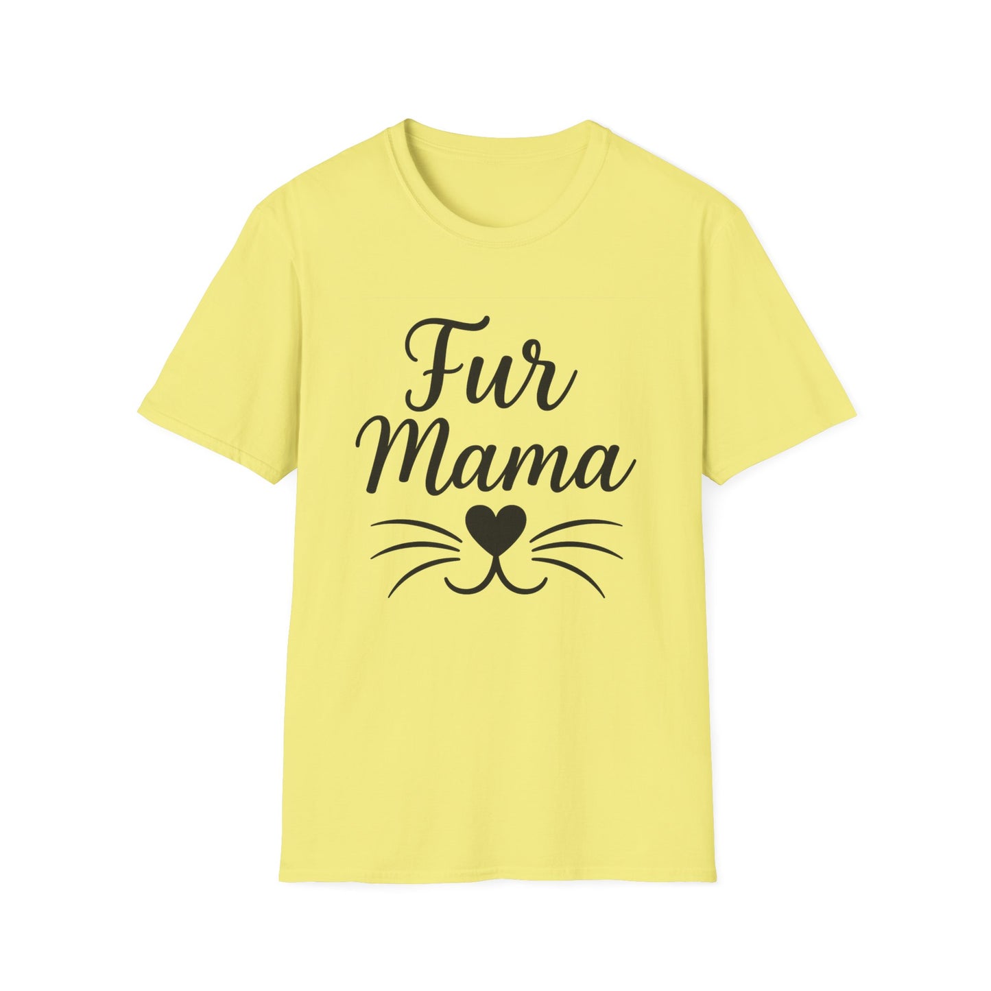 Fur Mama Softstyle Pet Lovers' Casual Tee-Shirt