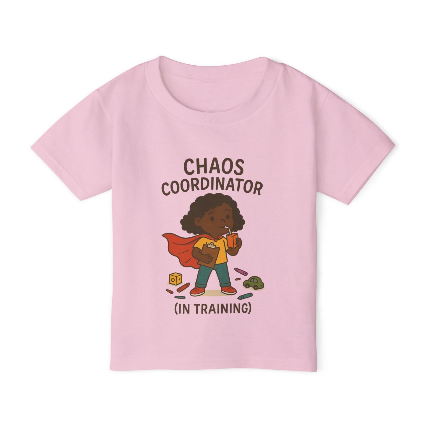 TODDLERS' "Chaos Coordinator" Funny T-Shirt for Girls
