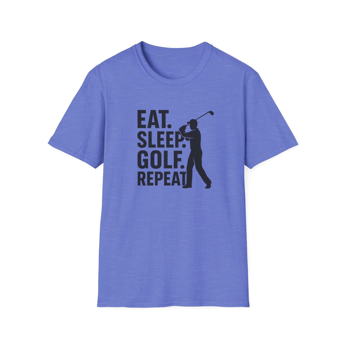 "Eat Sleep Golf Repeat" Golf Lover's T-Shirt