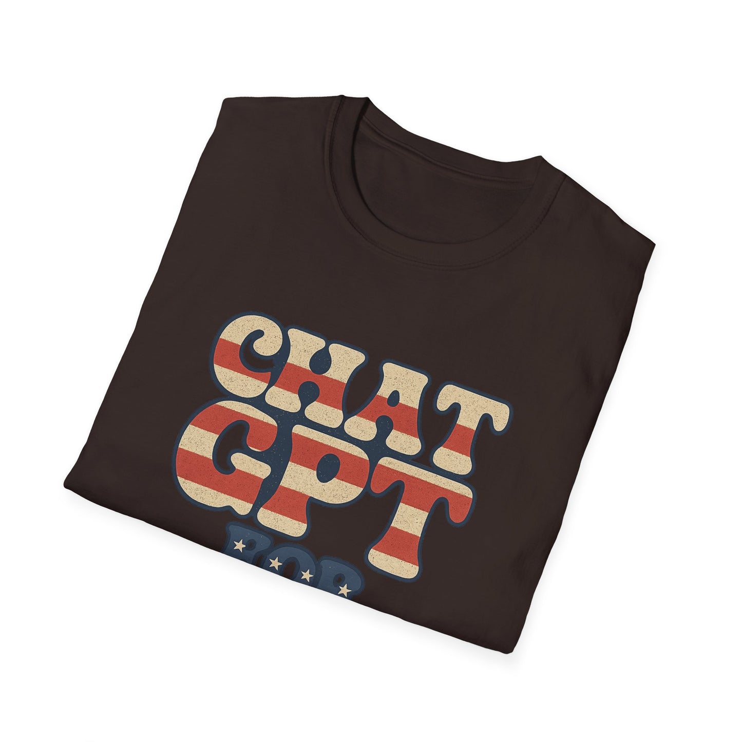 "Chat GPT for President" Softstyle Casual Tee-Shirt