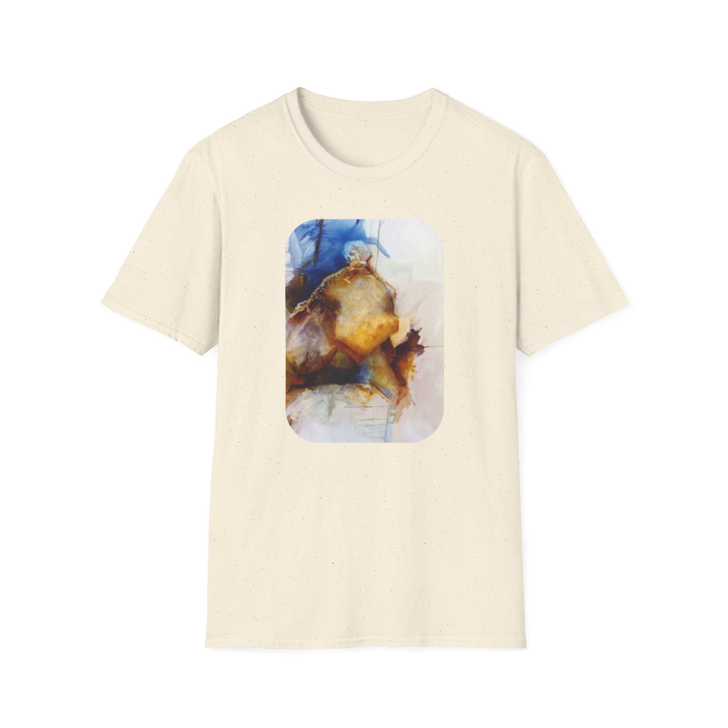 Creative 1960s-Era Authentic Painting Print Tee - "Allfather's Gambit"