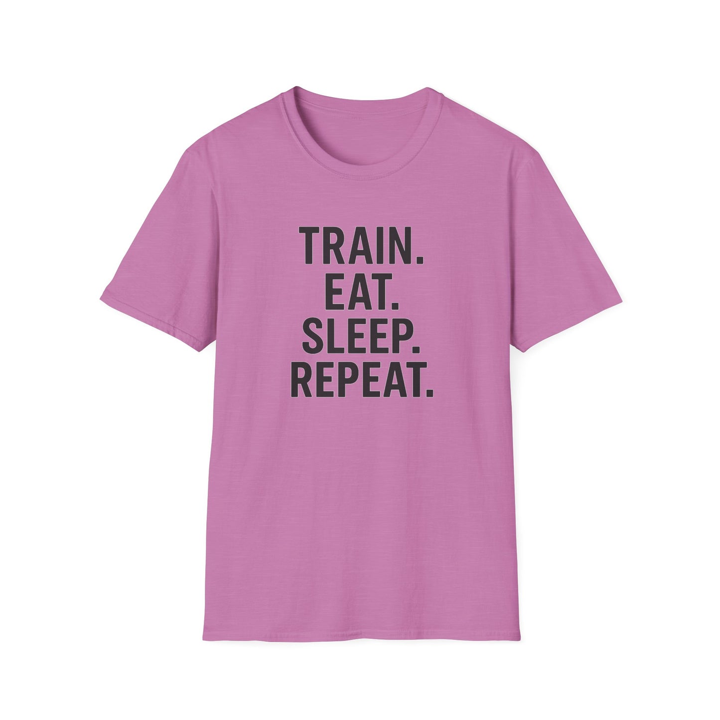 Grit Forge Athletics - Train Eat Sleep Repeat Motivational Fitness Tee-Shirt