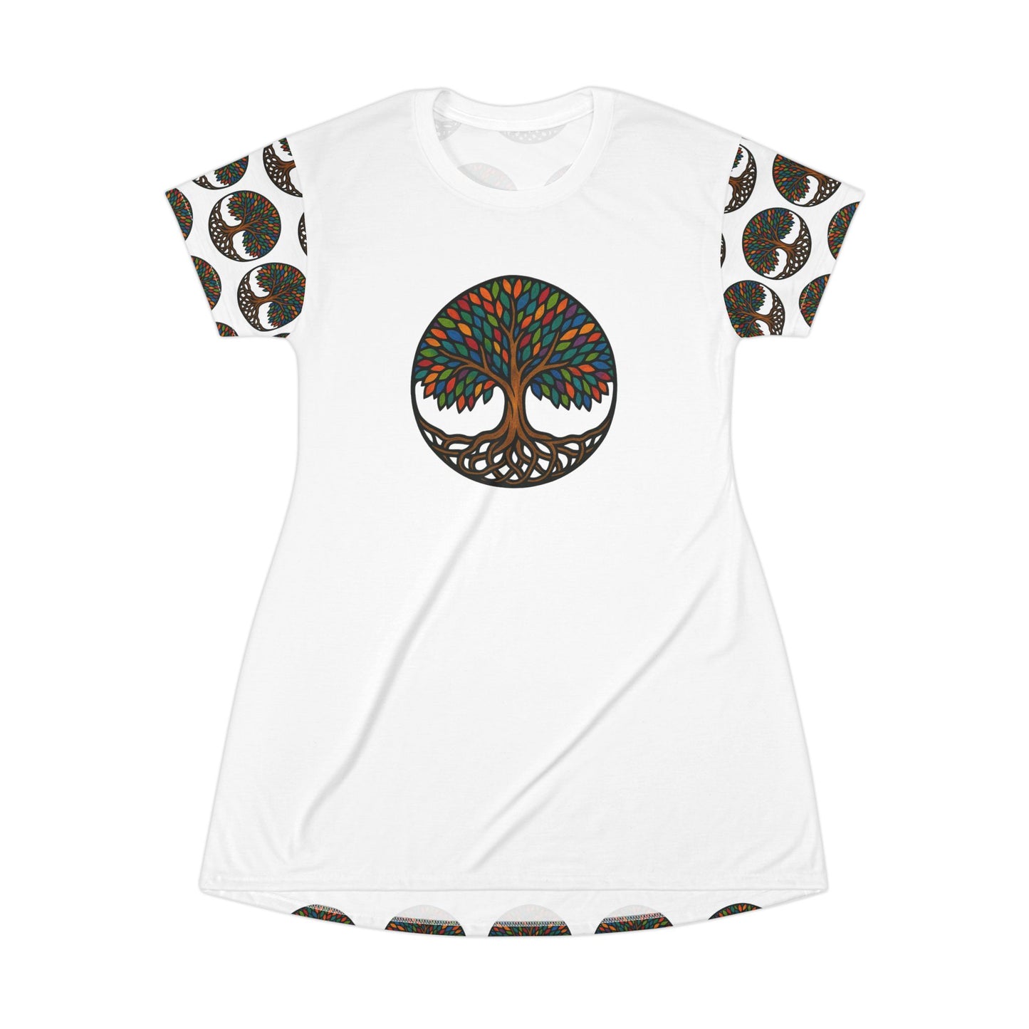 Yggdrasil, Tree of Life Bedtime Tee-Shirt Dress