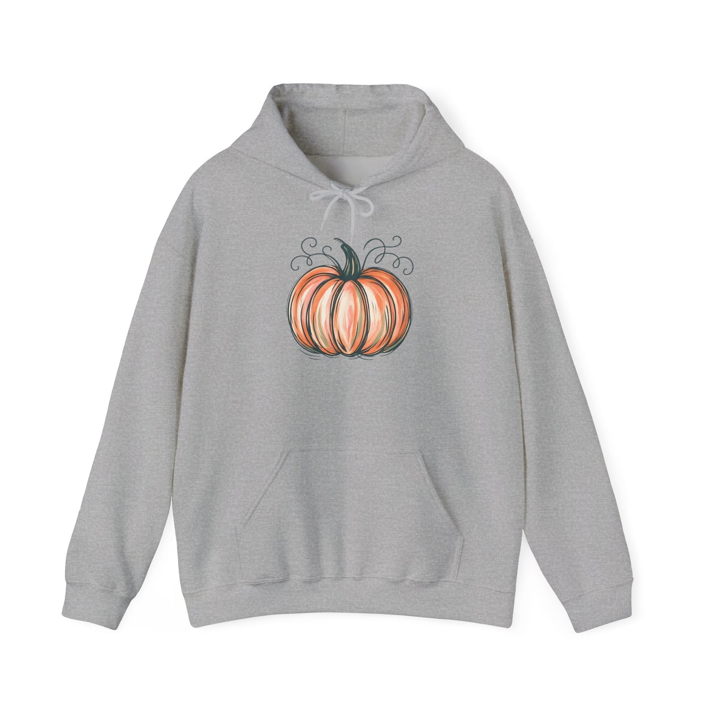 Pumpkin Patch Halloween Fall Graphic Hoodie