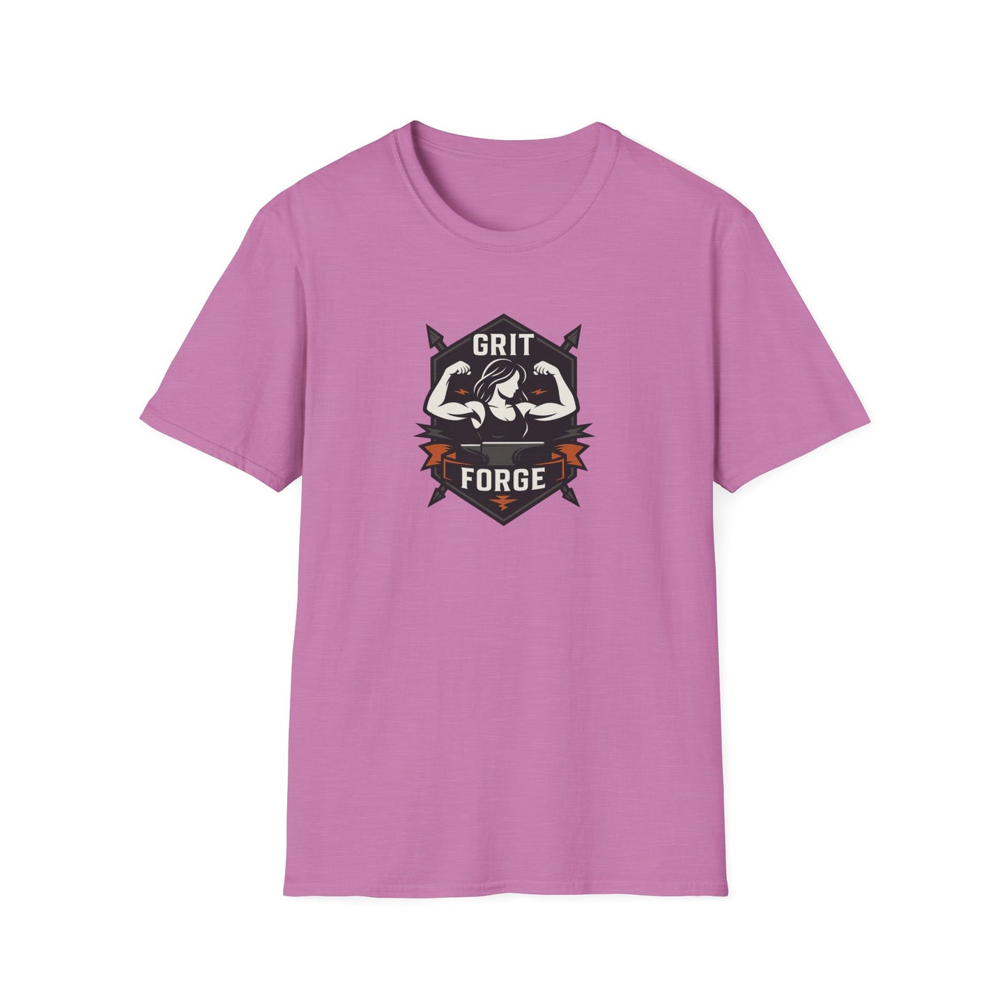 Grit Forge Athletics - Softstyle Female Motivational Workout Tee