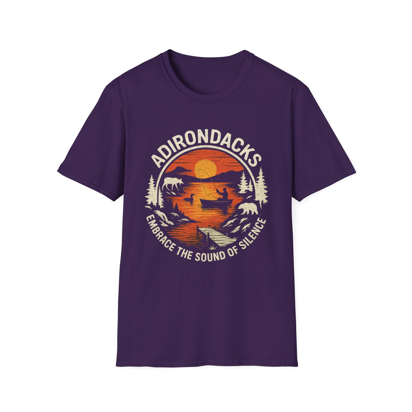 Adirondack Sound of Silence Graphic Tee-Shirt