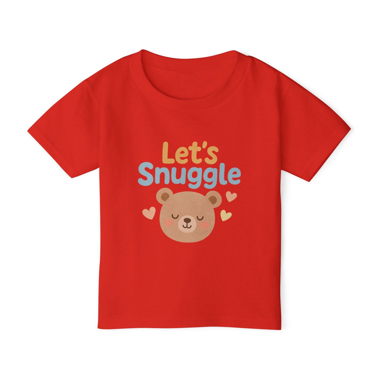 TODDLER's Cute "Let's Snuggle" Cozy Tee-Shirt