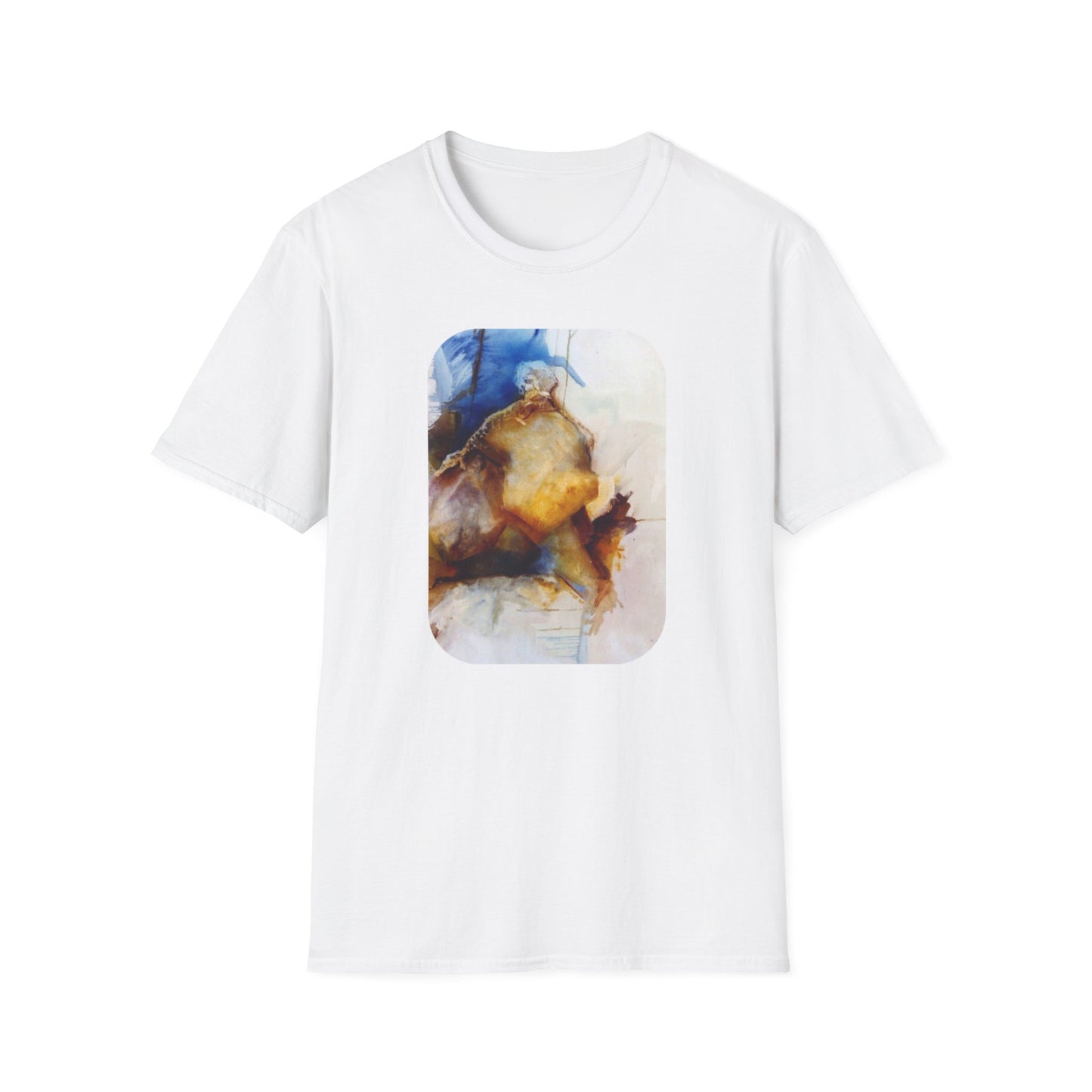 Creative 1960s-Era Authentic Painting Print Tee - "Allfather's Gambit"