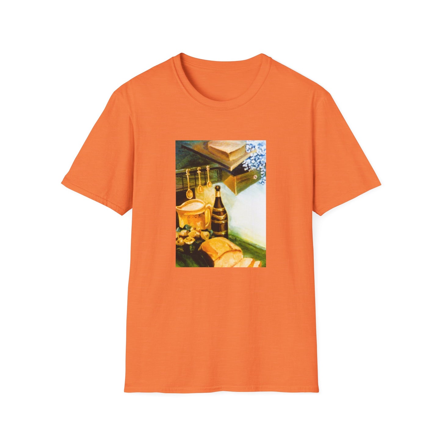 Authentic 1960s-Era Custom Artwork Tee- Shirt - "Baker's Folly"