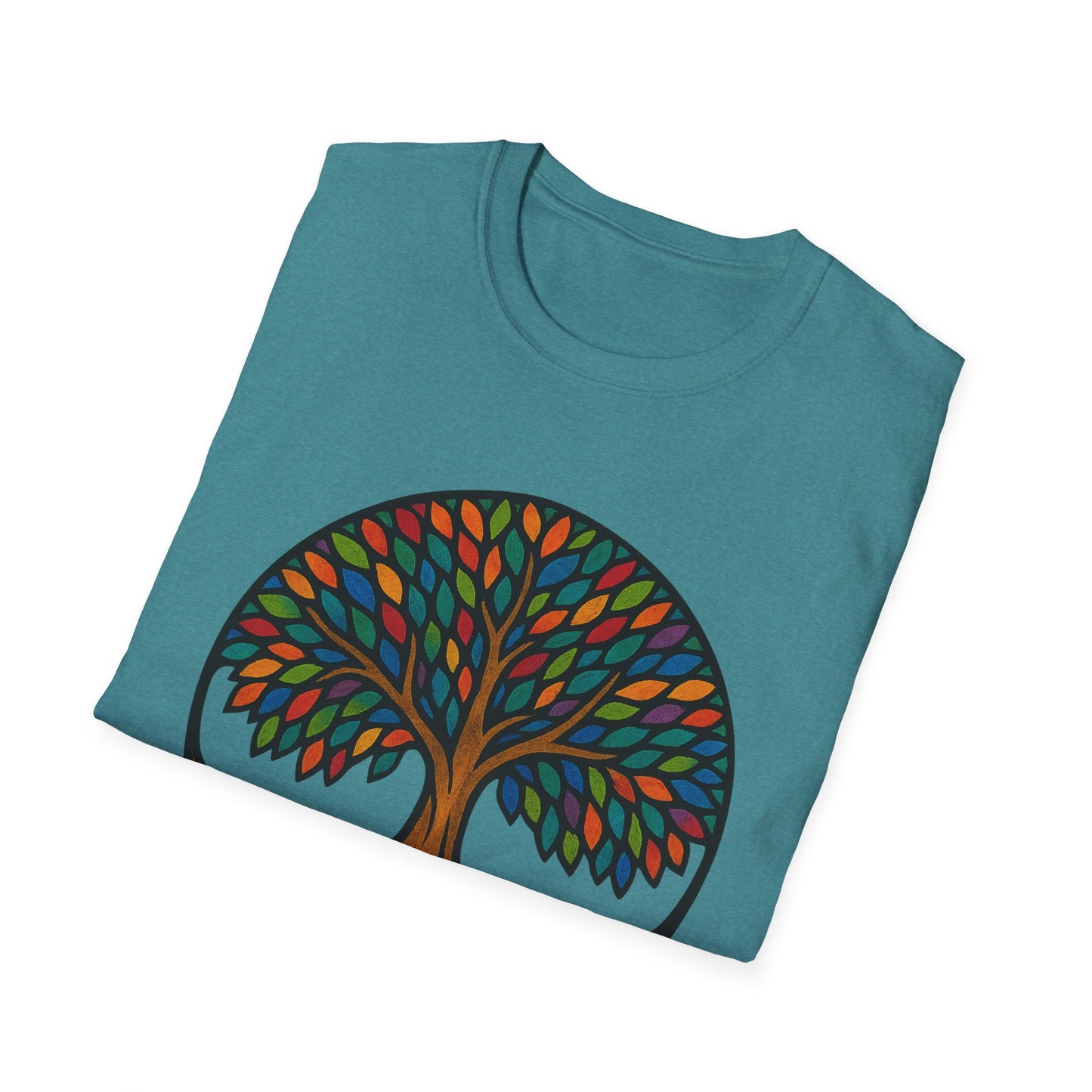 Yggdrasil, Tree of Life Softstyle Casual Tee-Shirt