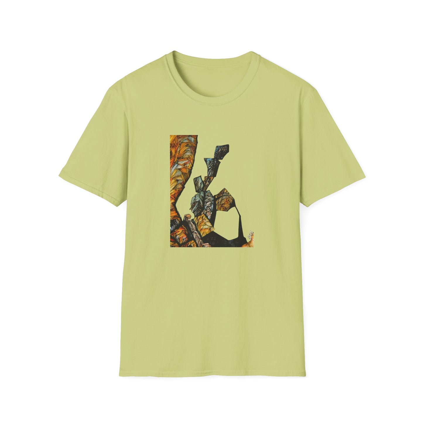 Vintage 1960s Authentic Art Tee Shirt - "Balance"