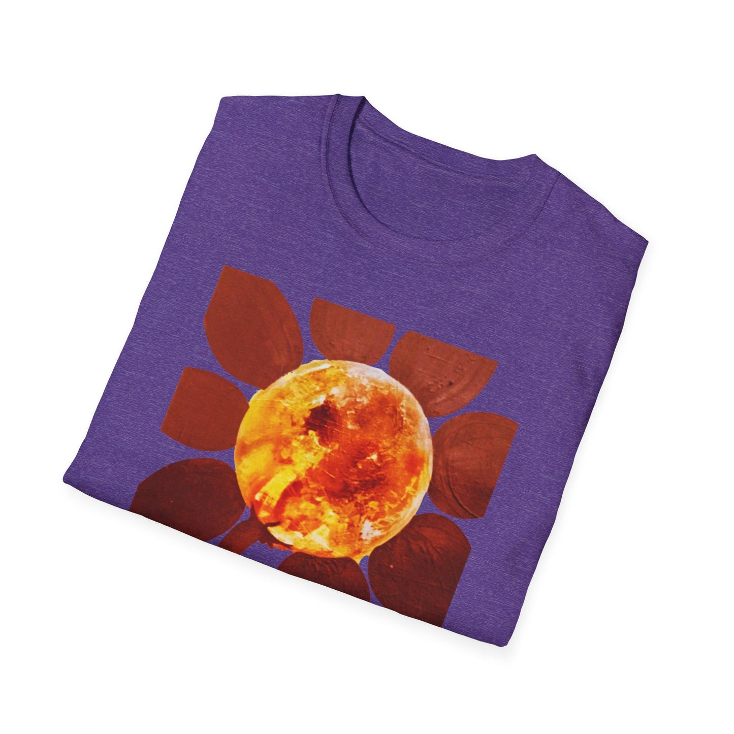 Sunflower-Inspired 1960s Authentic Artistry - "Sol, Cradle of Life"