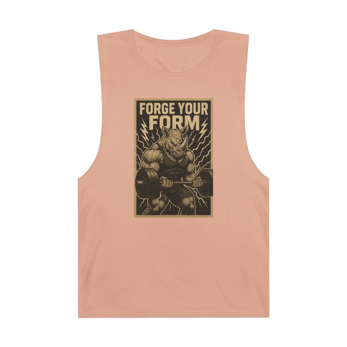 Grit Forge Athletics - "Forge Your Form" Weight Training Tank Top