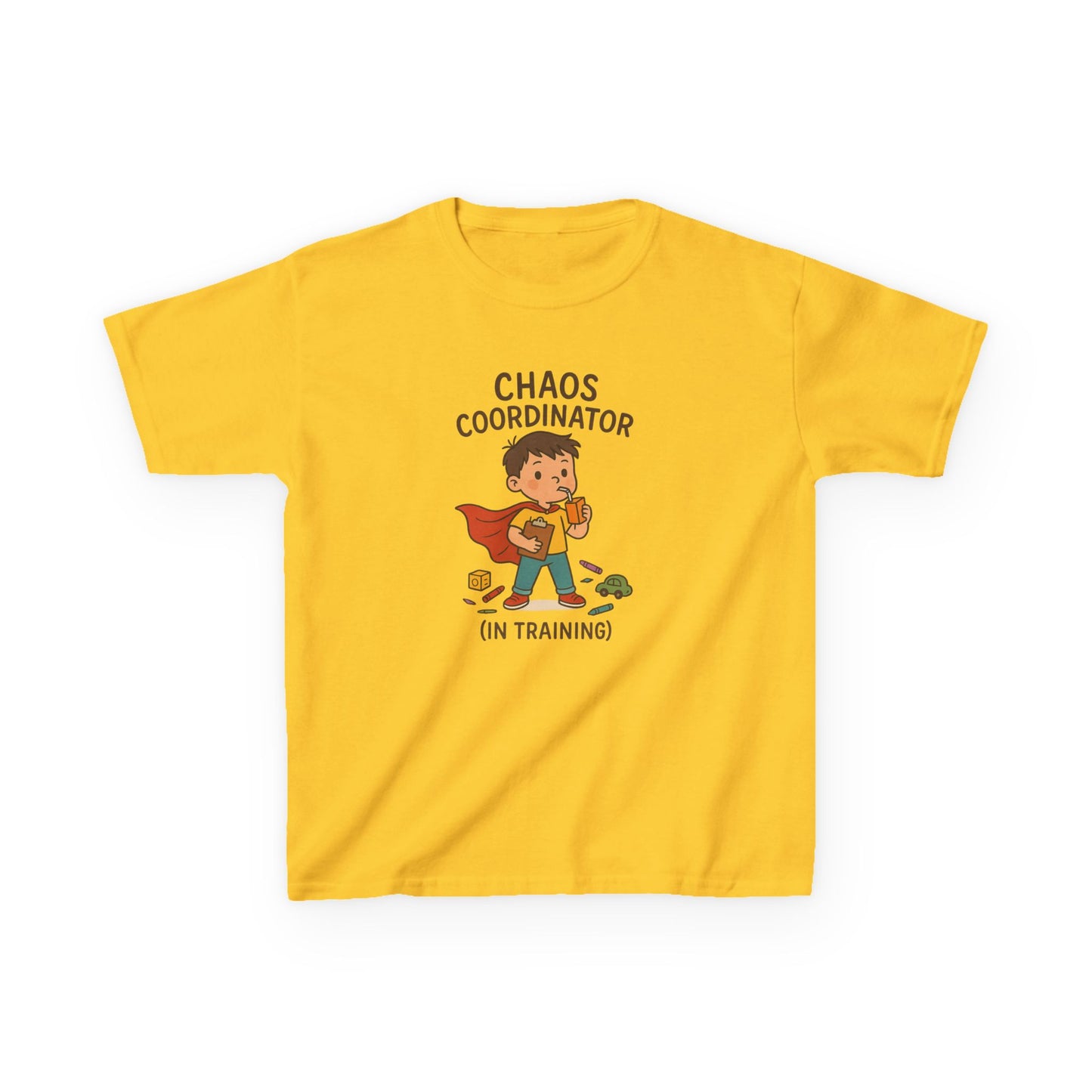 KIDS' "Chaos Coordinator" Funny T-Shirt for Boys