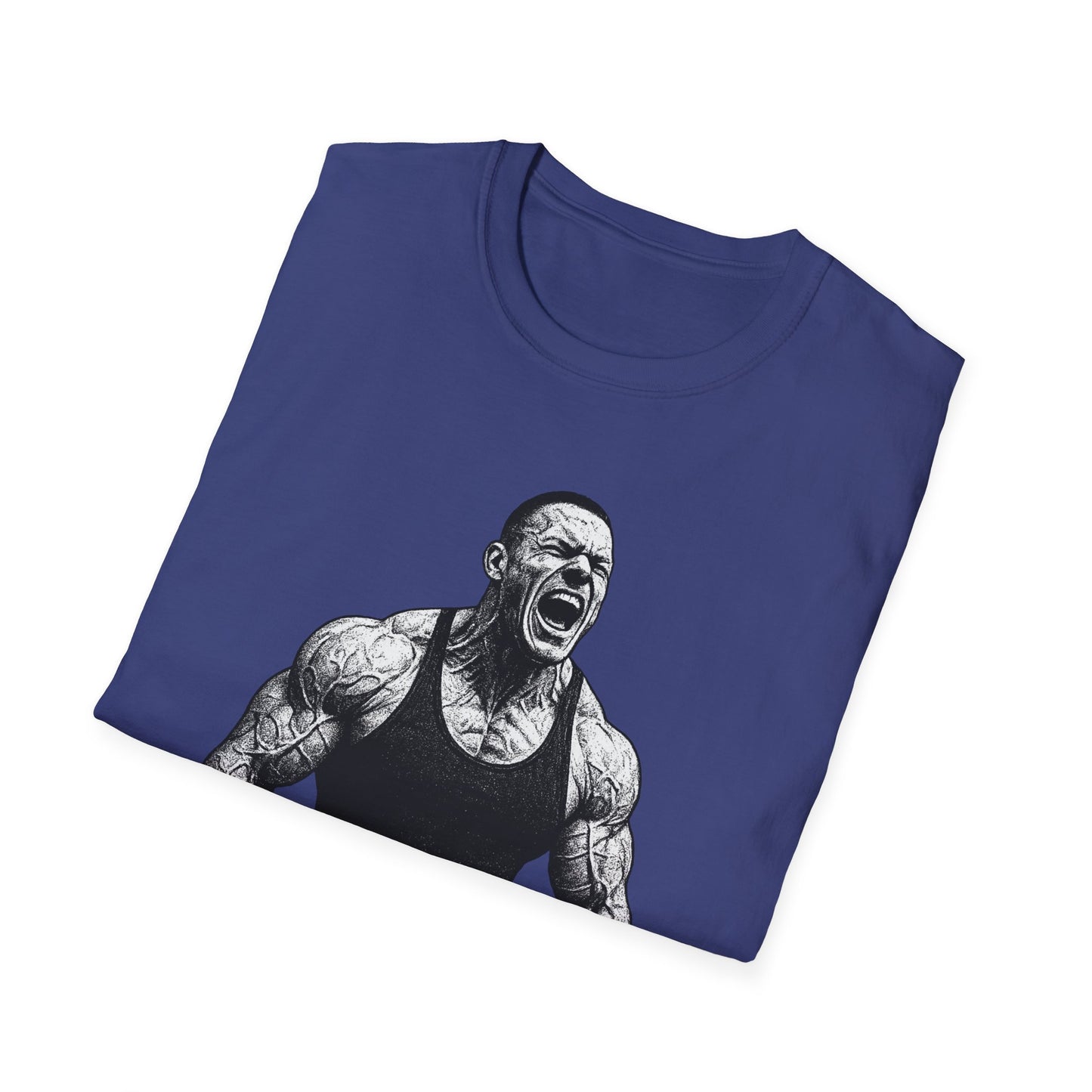 Grit Forge Athletics - "90% Gym, 10% Rage" Men's Bodybuilding Tee-Shirt