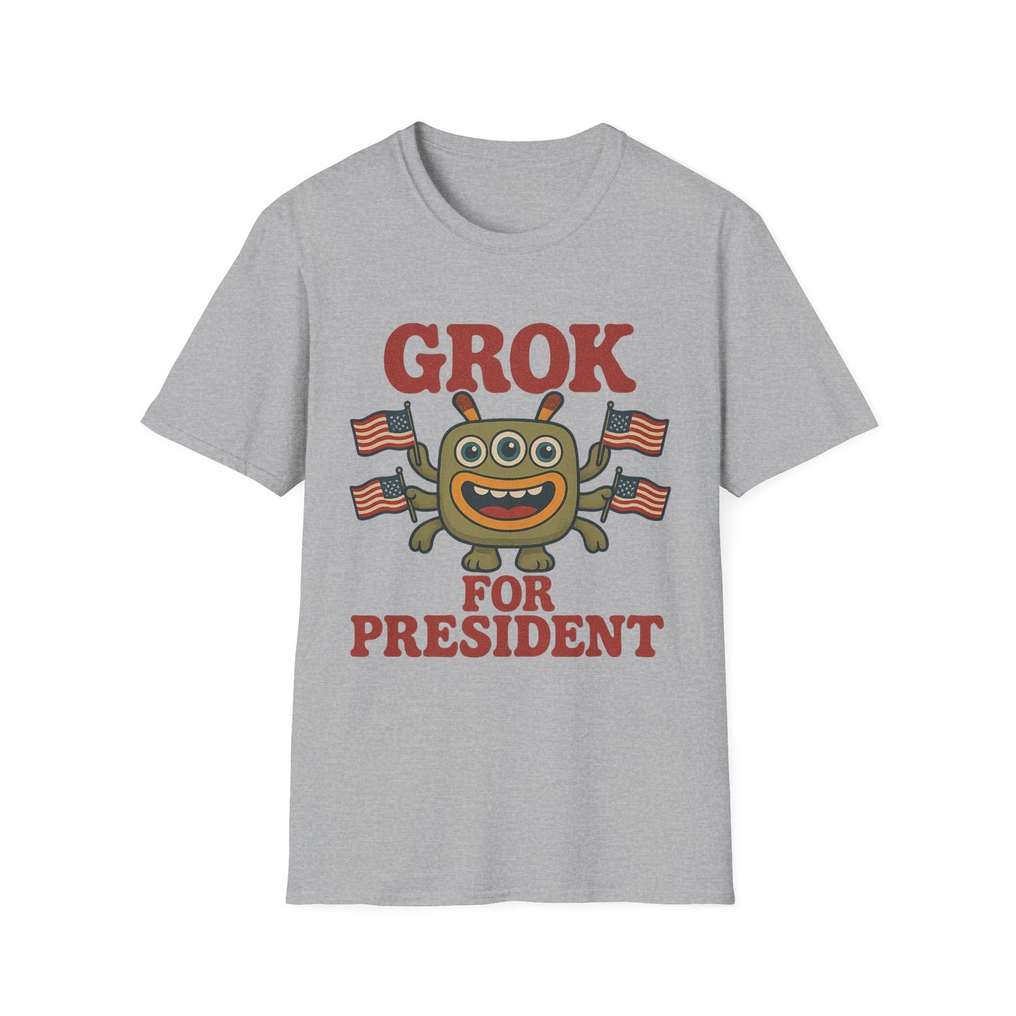 "Grok for President" Casual Tee-Shirt