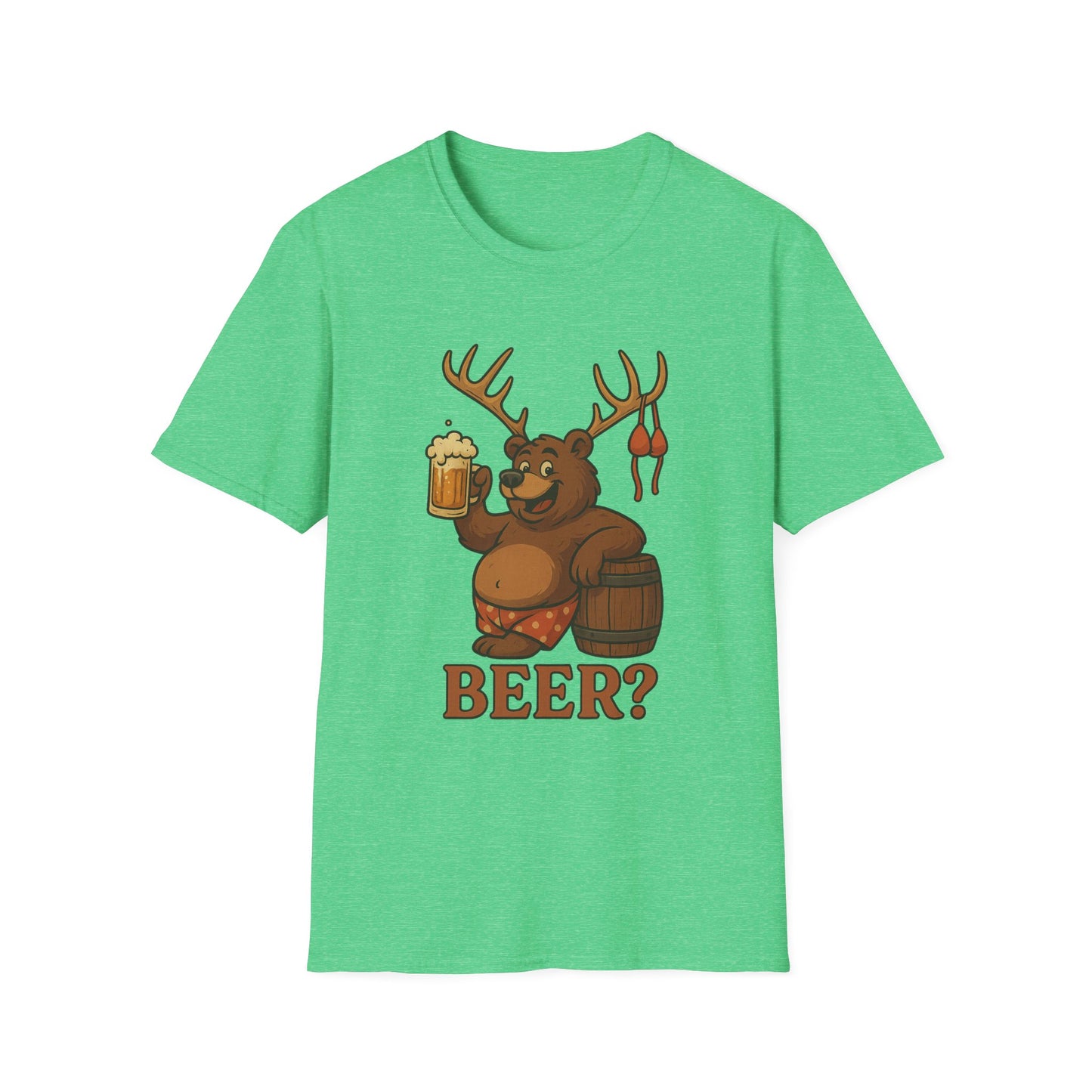 Bear? Deer? Beer? Funny Beer Casual Tee-Shirt
