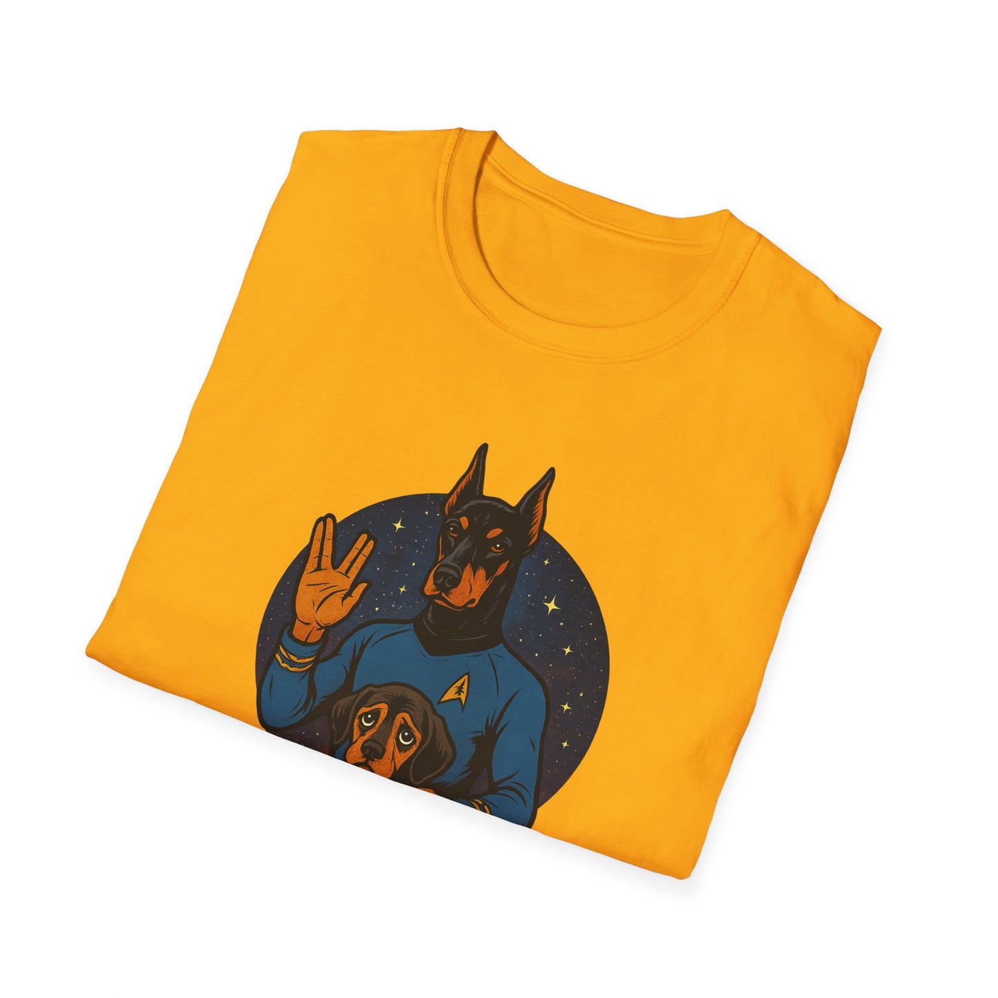 "Live Long and Foster" Dog Lover's Inspirational Tee-Shirt for Him or Her