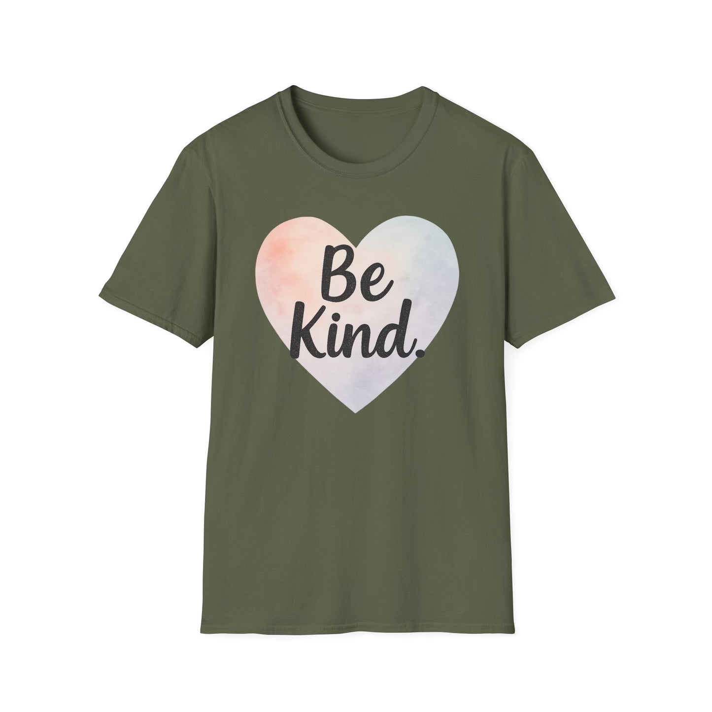 "Be Kind" Softstyle Casual Inspirational Tee-Shirt
