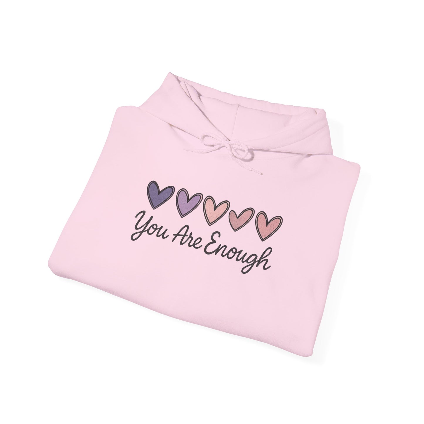 "You Are Enough" Hearts Women's Sweatshirt