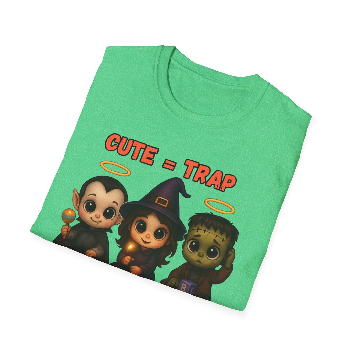 Cute Halloween Baby Monster Softstyle Tee-Shirt