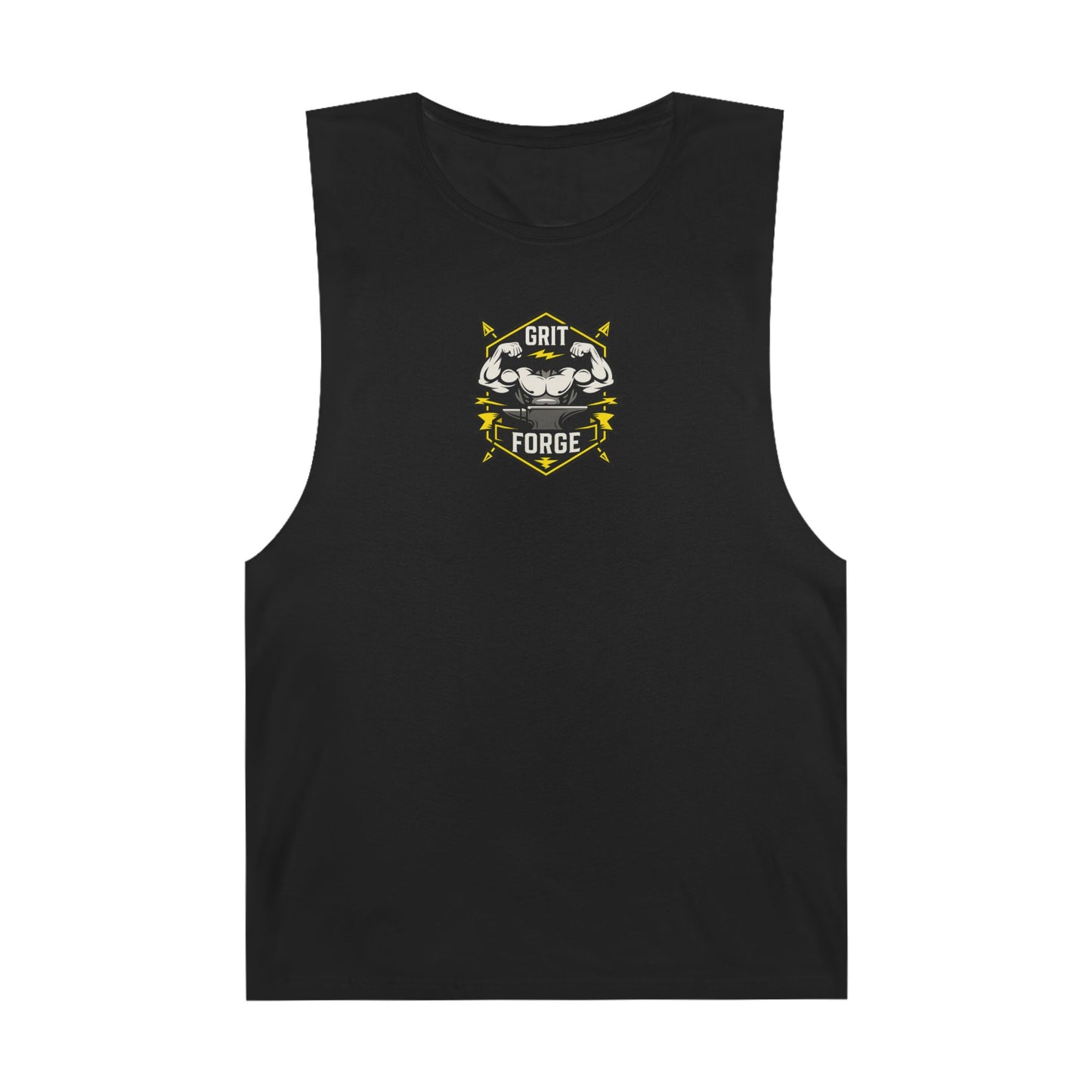 Grit Forge Athletics- "Forge Your Form" Motivational Gym Tank Top