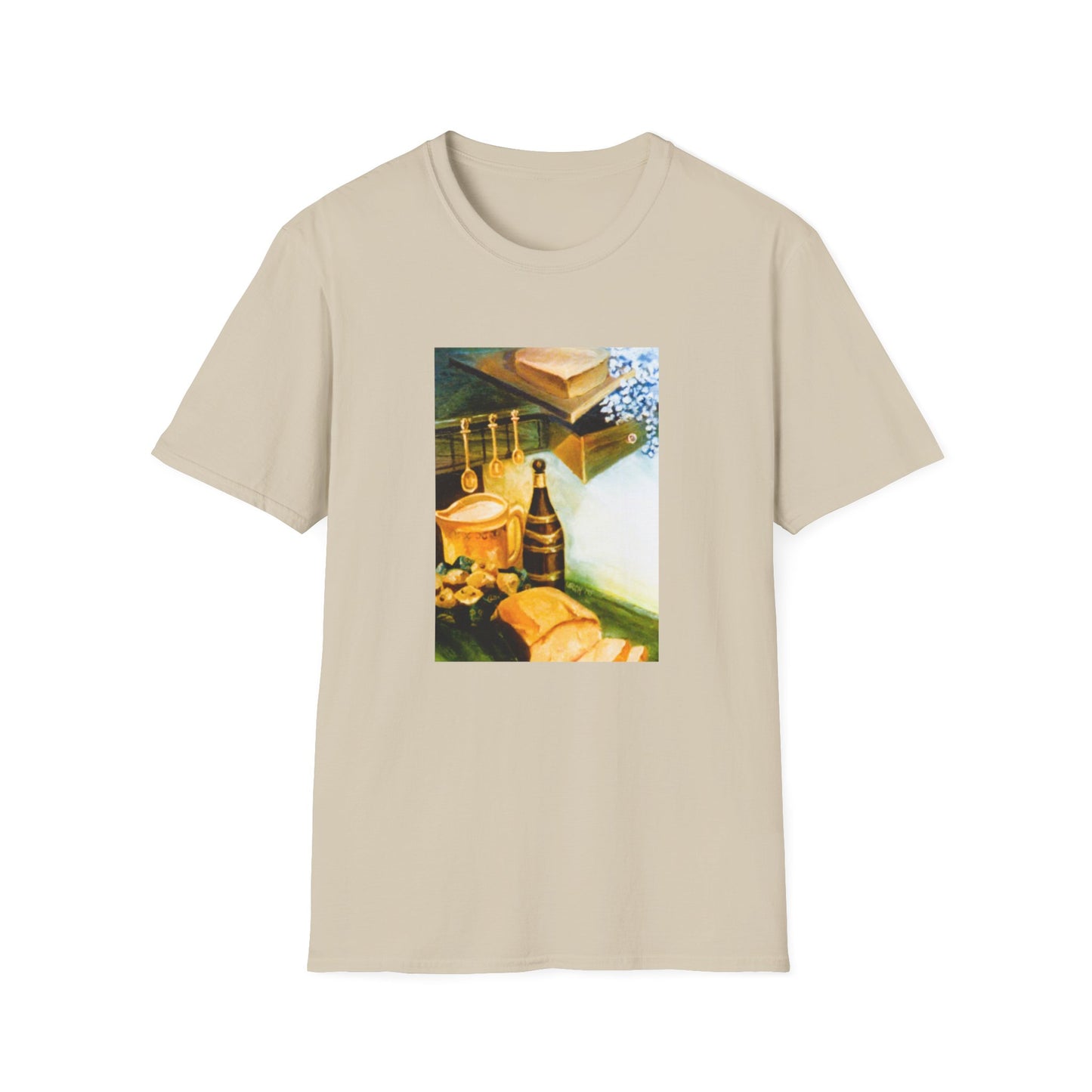 Authentic 1960s-Era Custom Artwork Tee- Shirt - "Baker's Folly"
