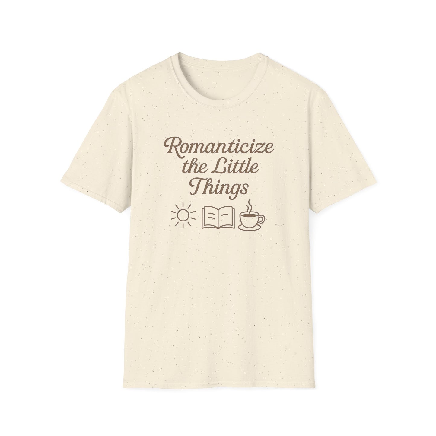 "Romanticize the Little Things" Softstyle Casual Tee-Shirt