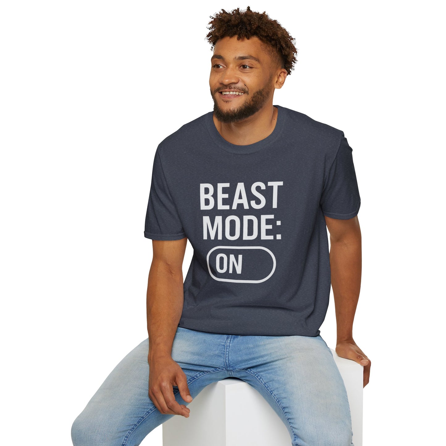 Grit Forge Athletics - Beast Mode Softstyle T-Shirt for Gym Lovers
