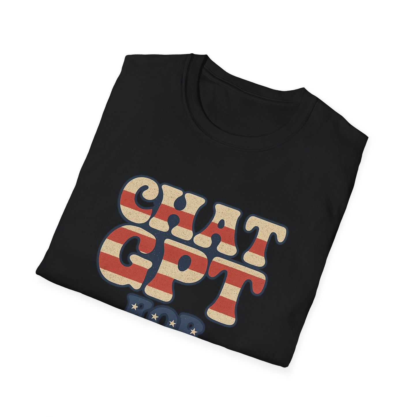 "Chat GPT for President" Softstyle Casual Tee-Shirt