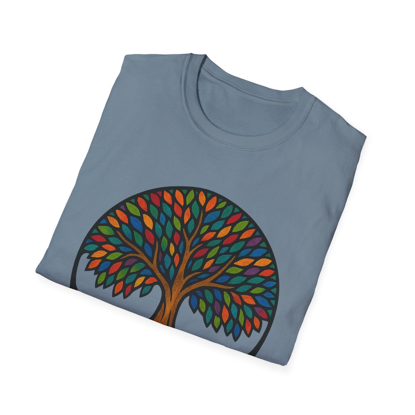 Yggdrasil, Tree of Life Softstyle Casual Tee-Shirt