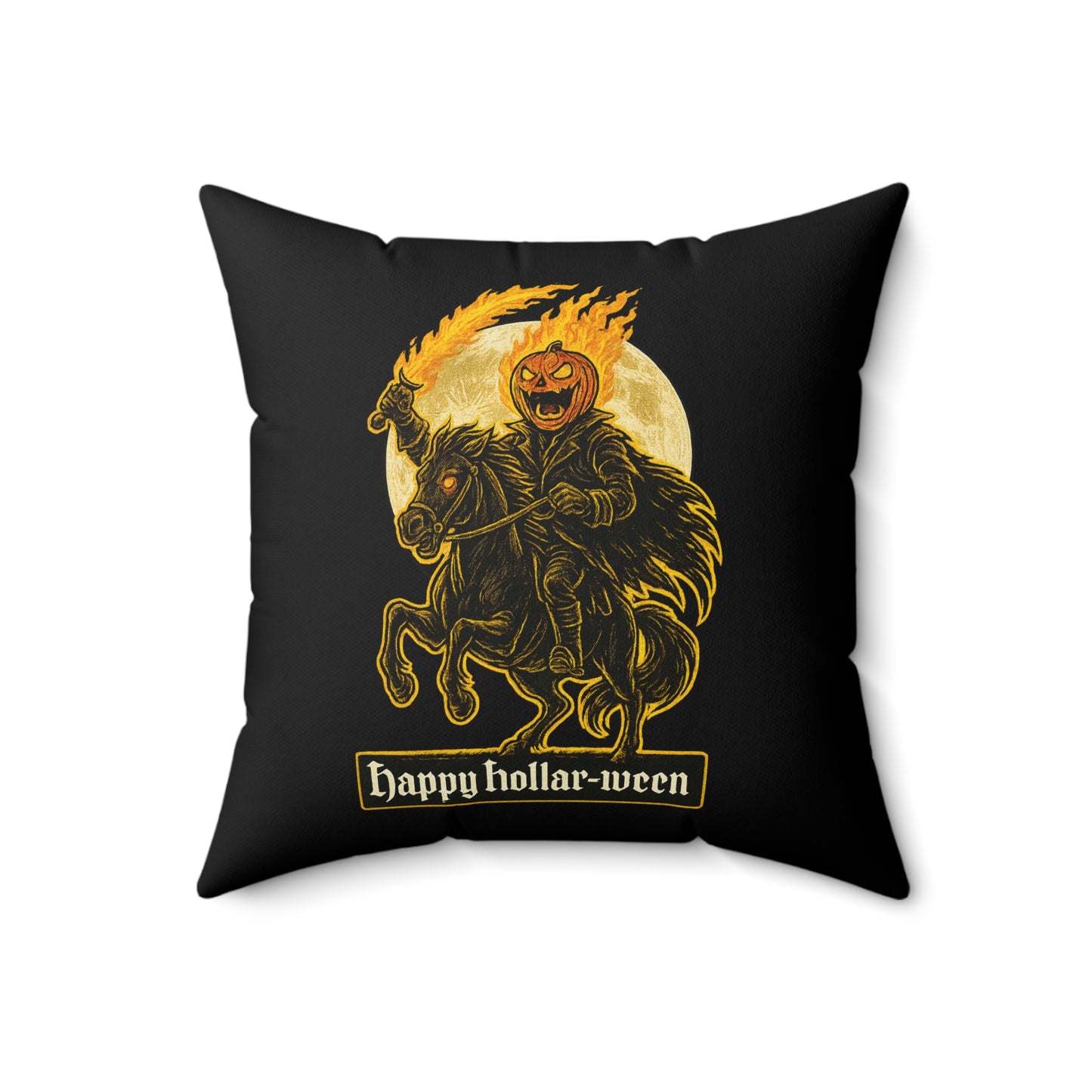Halloween Decorative Pillow - Headless Horseman
