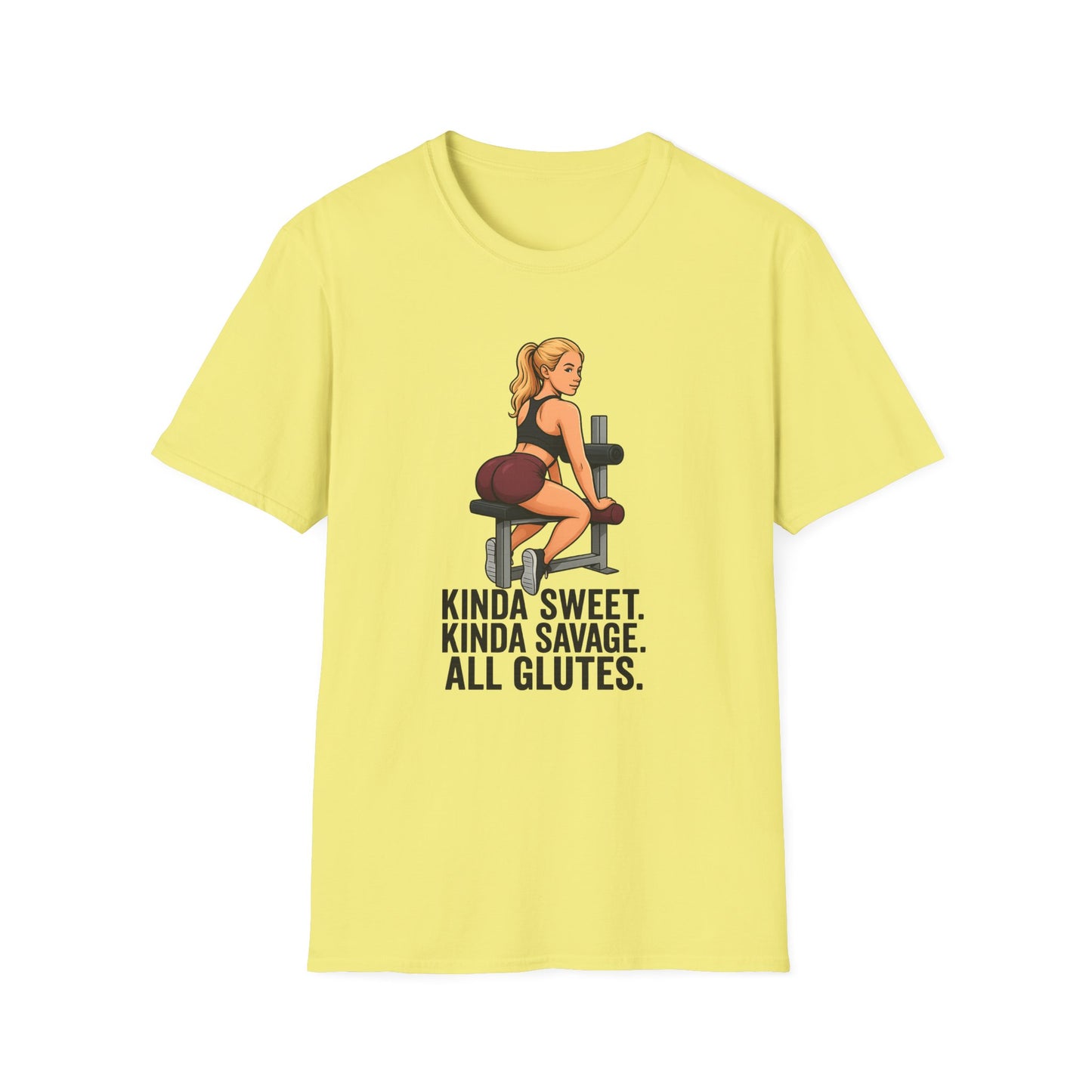 Grit Forge Athletics - "Kinda Sweet, Kinda Savage" Softstyle T-Shirt