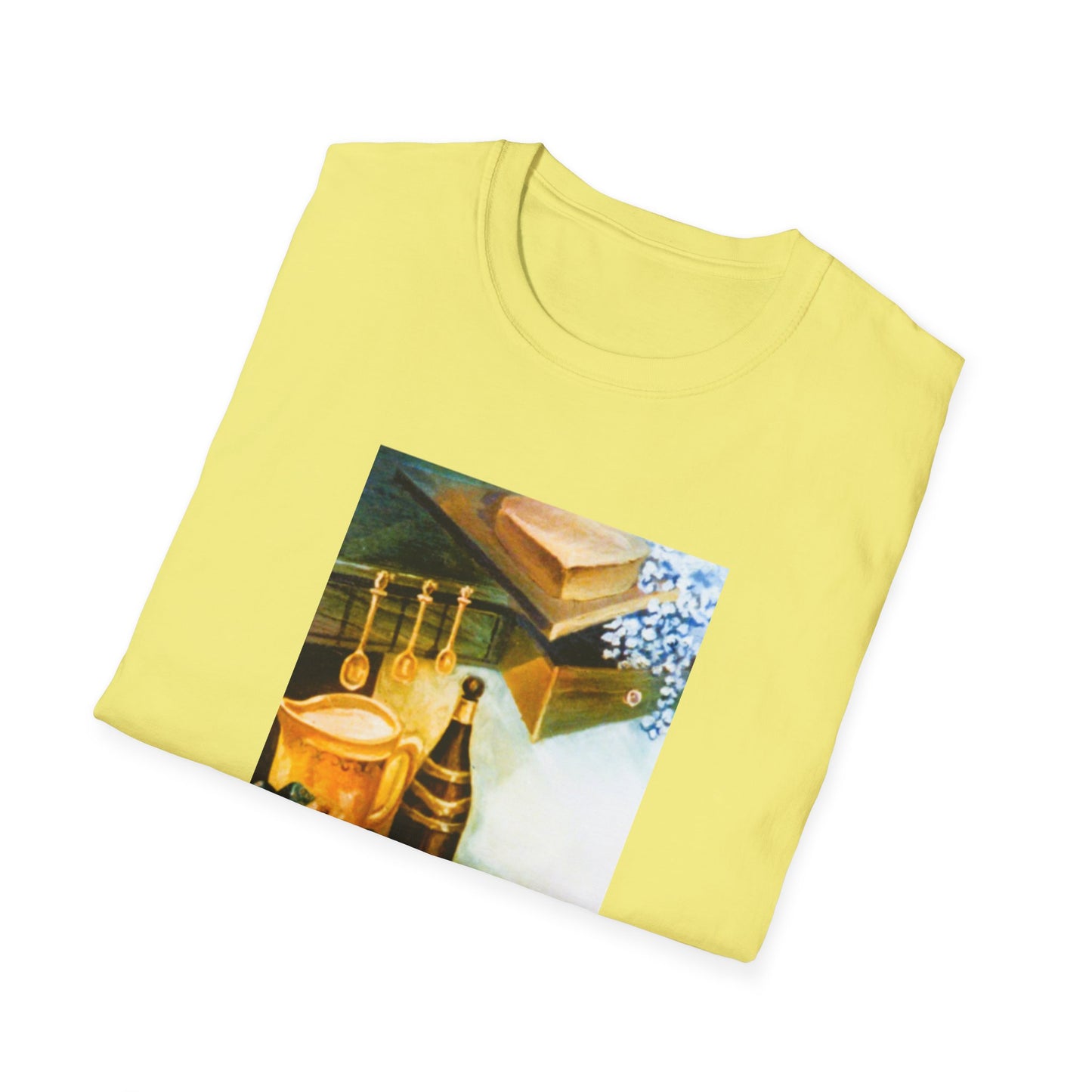 Authentic 1960s-Era Custom Artwork Tee- Shirt - "Baker's Folly"