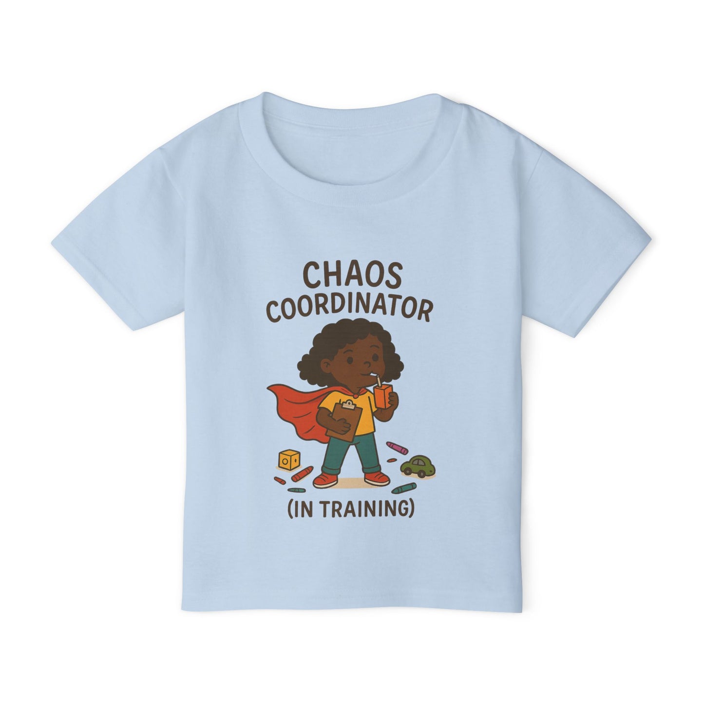 TODDLERS' "Chaos Coordinator" Funny T-Shirt for Girls