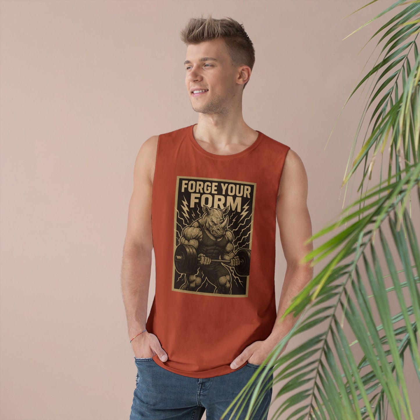 Grit Forge Athletics - "Forge Your Form" Weight Training Tank Top