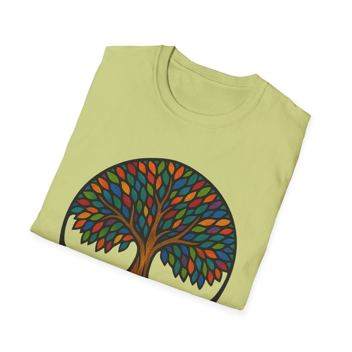 Yggdrasil, Tree of Life Softstyle Casual Tee-Shirt