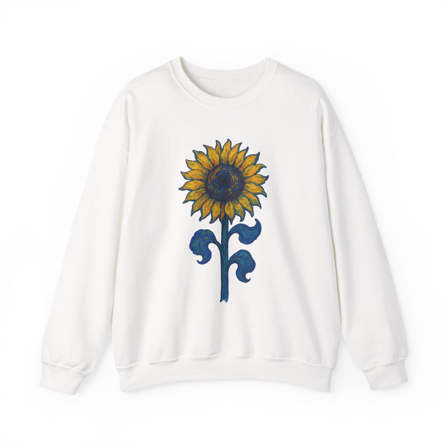 Sunflower Crewneck Cozy Sweatshirt for Her