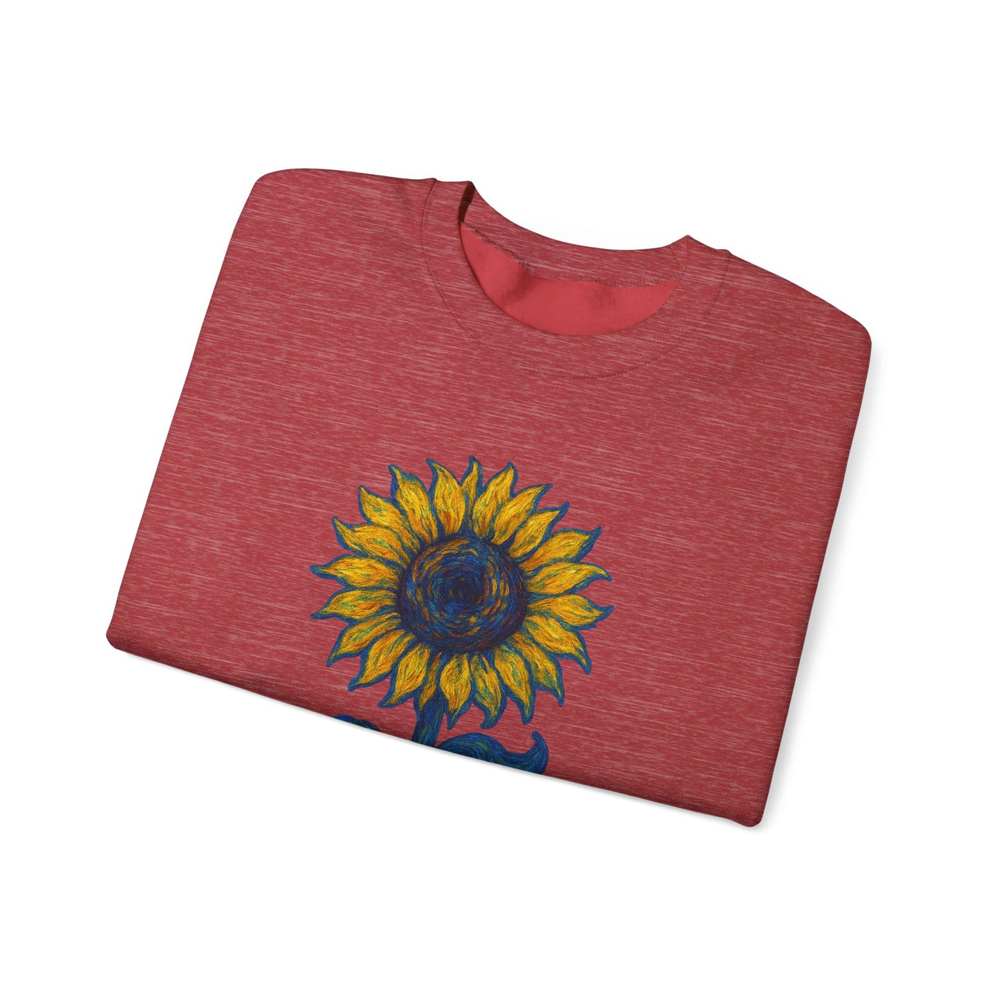 Sunflower Crewneck Cozy Sweatshirt for Her