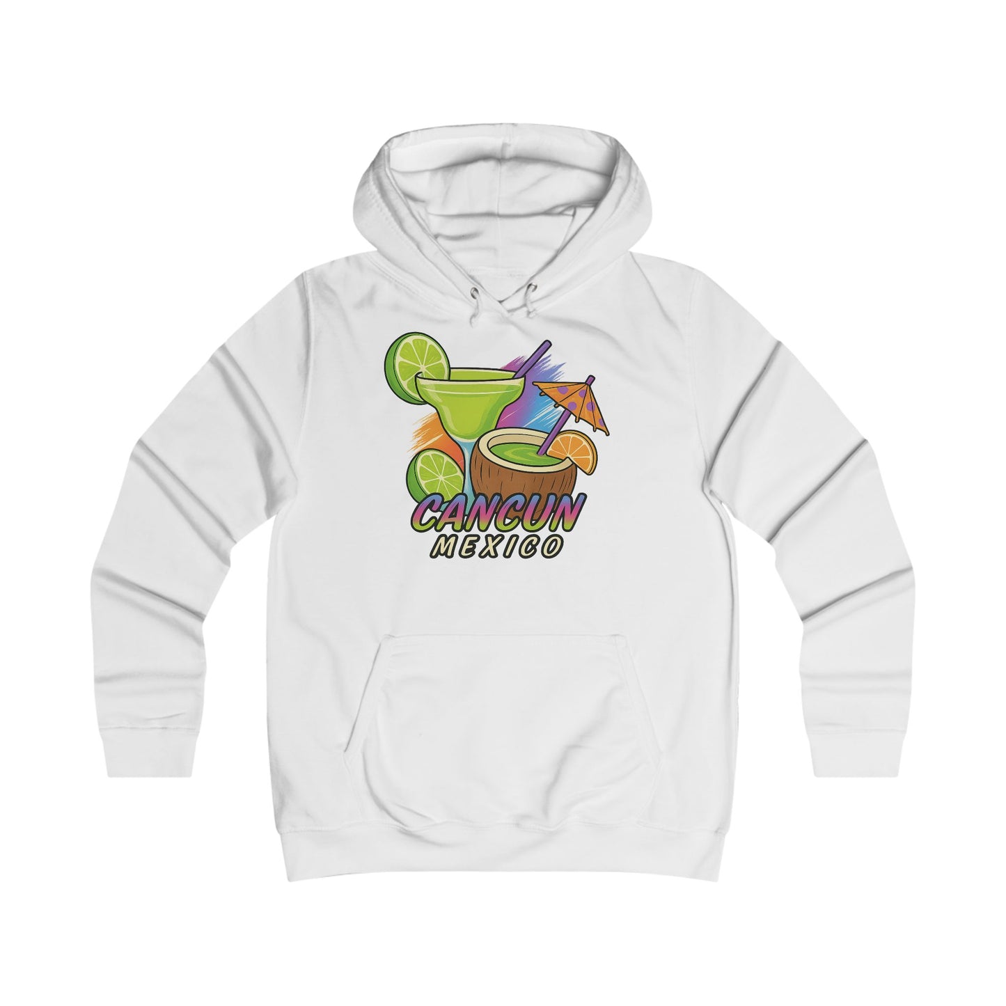 Tropical Cancun Happy Hour, Cocktails, Tropical Fun, Hoodie