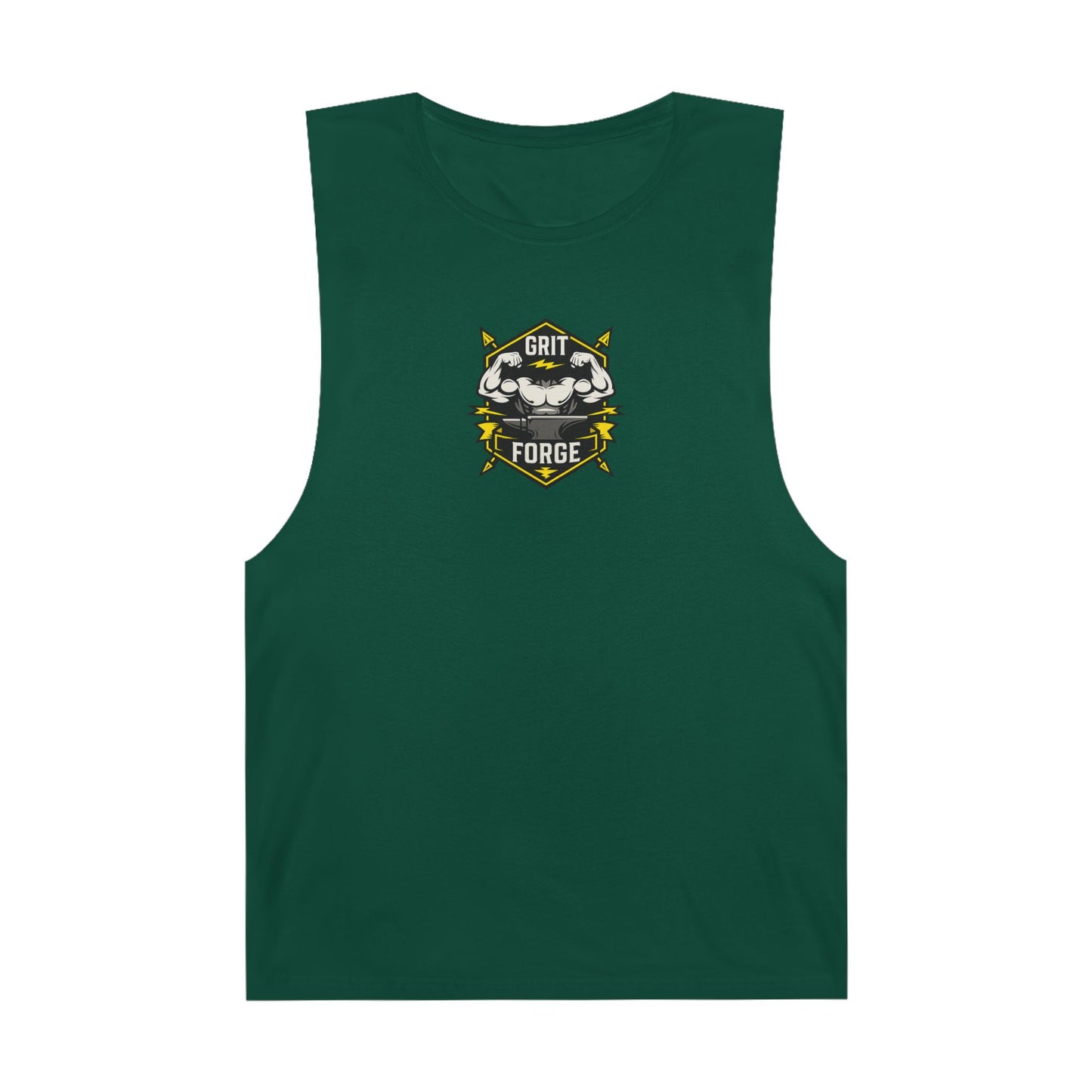 Grit Forge Athletics Tank - "Forge Your Form" Motivational Fitness Tank Top