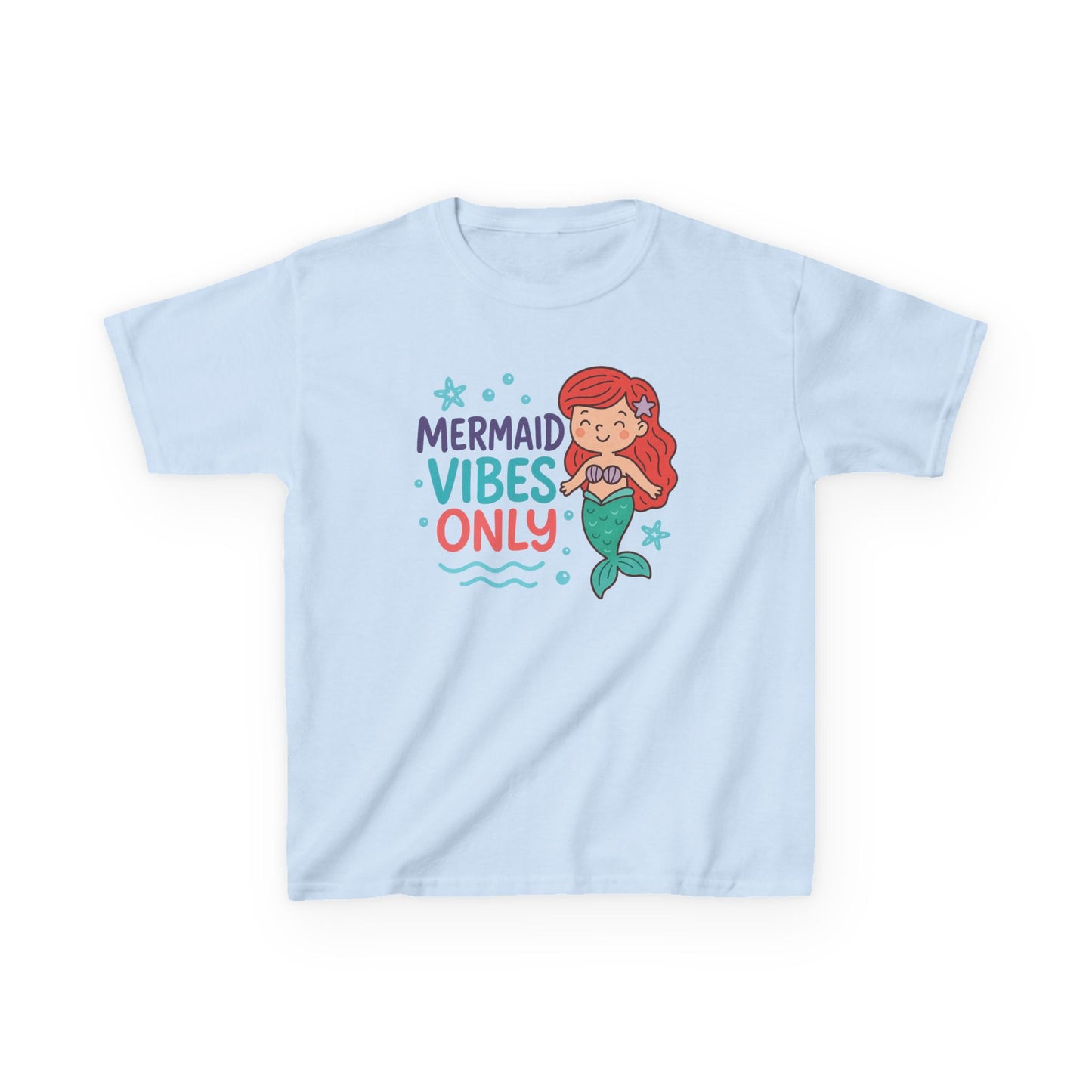 KIDS' "Mermaid Vibes Only" Adorable Tee-Shirt