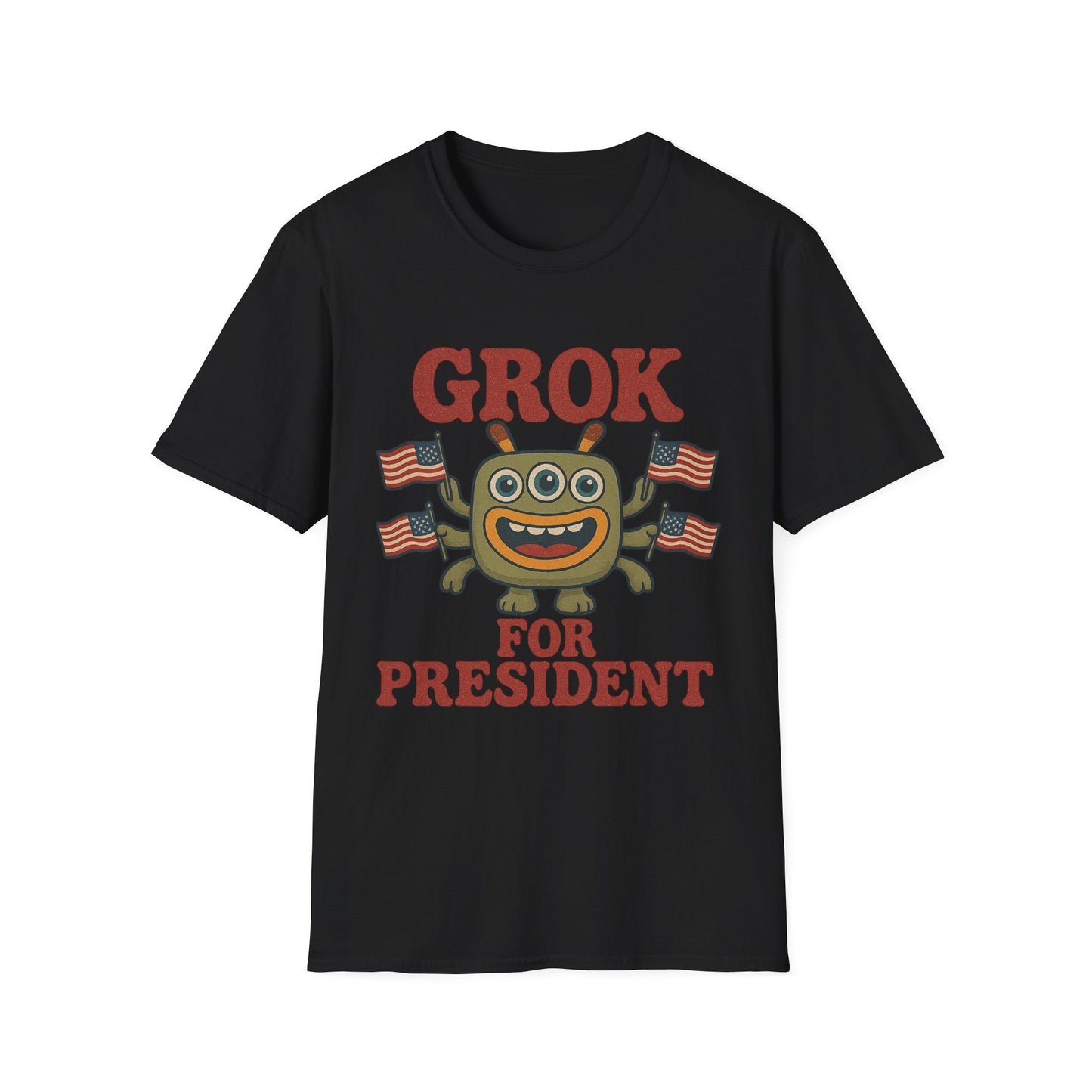 "Grok for President" Casual Tee-Shirt